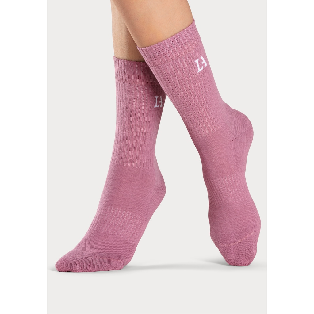 LASCANA ACTIVE Tennissocken, (Packung), mit Frotteé