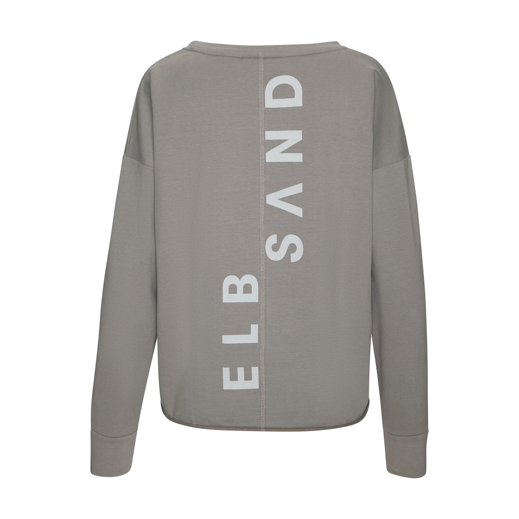 Elbsand Sweatshirt »Raina«, mit Logoprint am Rücken, sportlich-casual