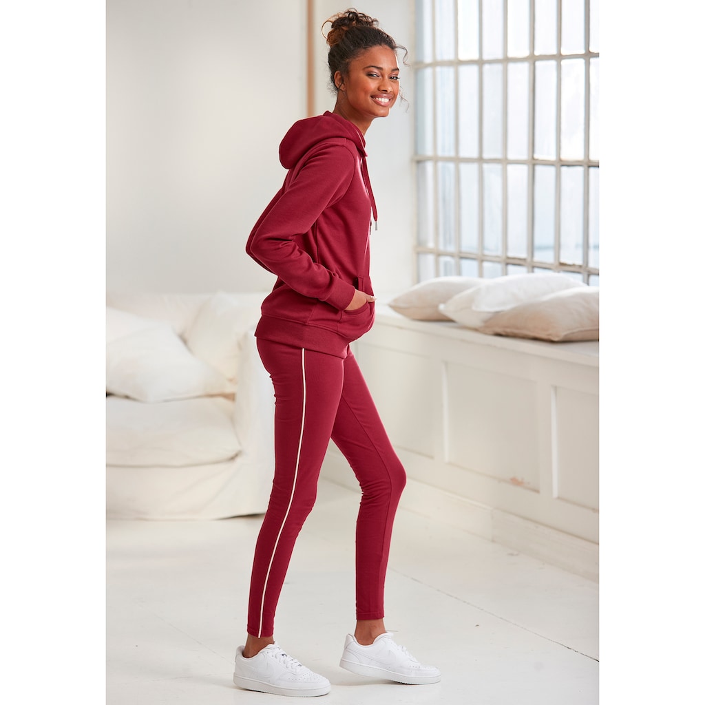 KangaROOS Hoodie, mit Kängurutasche, Loungewear, Loungeanzug