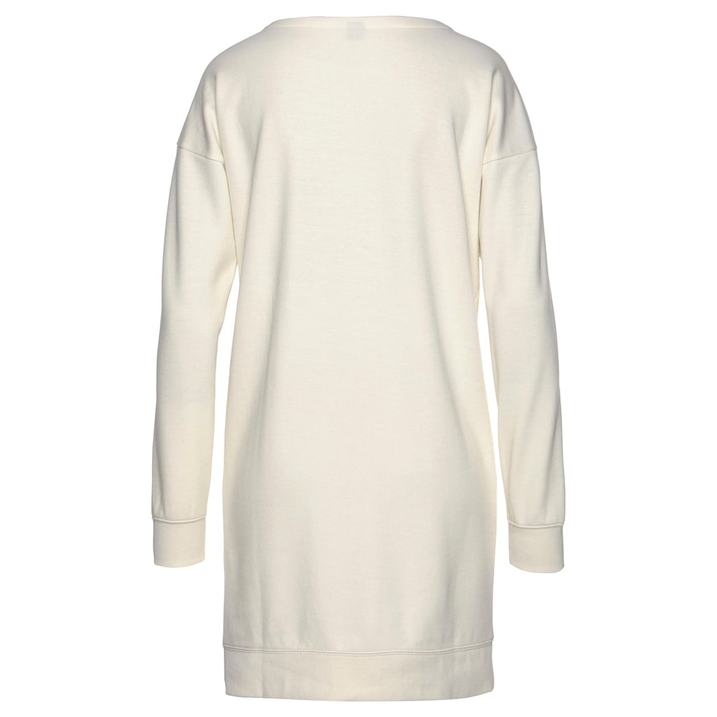 Bench. Loungewear Sweatkleid, mit seitlichem Logoprint