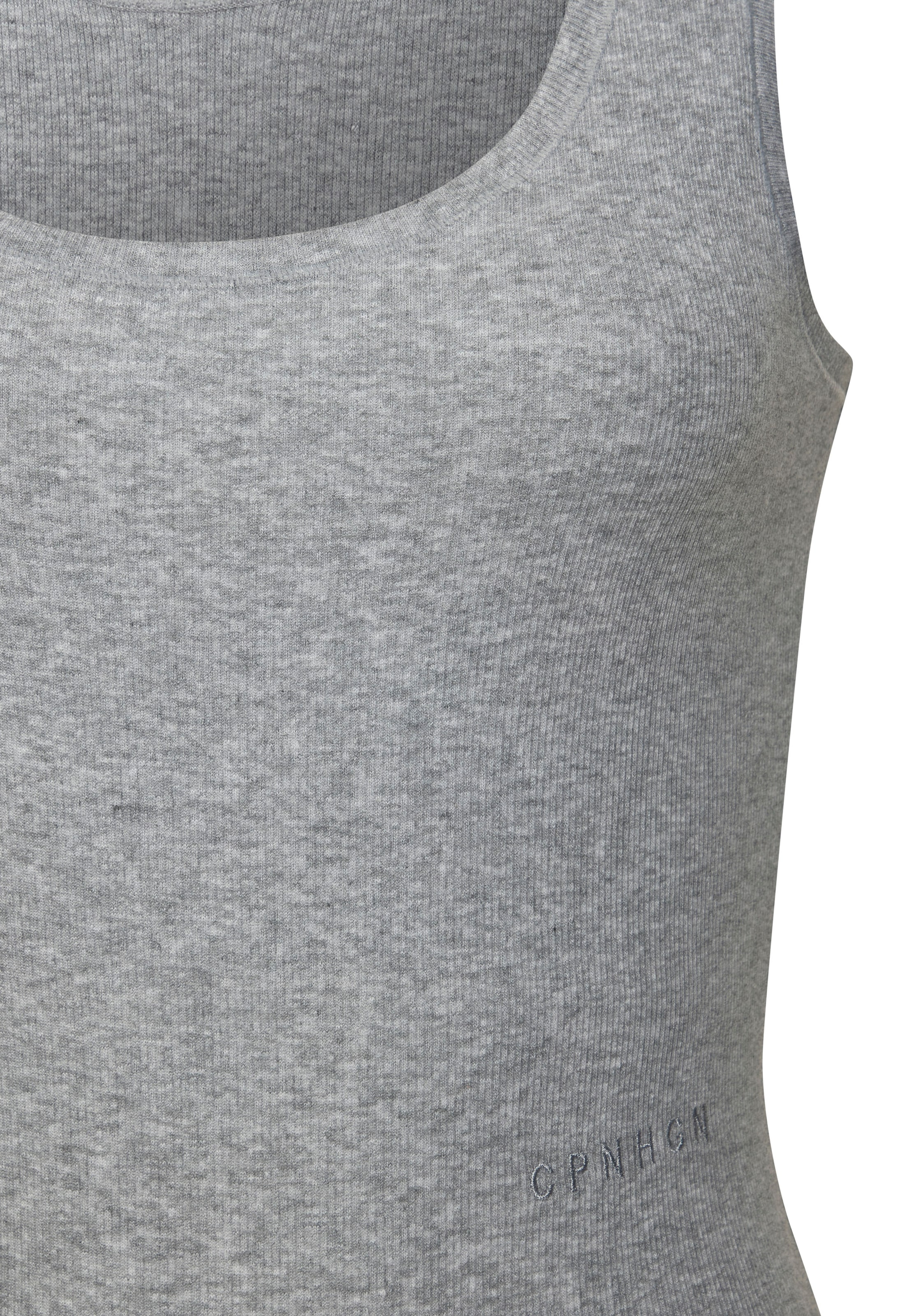 Copenhagen Studios Stringbody »mit hochwertiger Logostickerei« aus gerippter Bio-Baumwollqualität