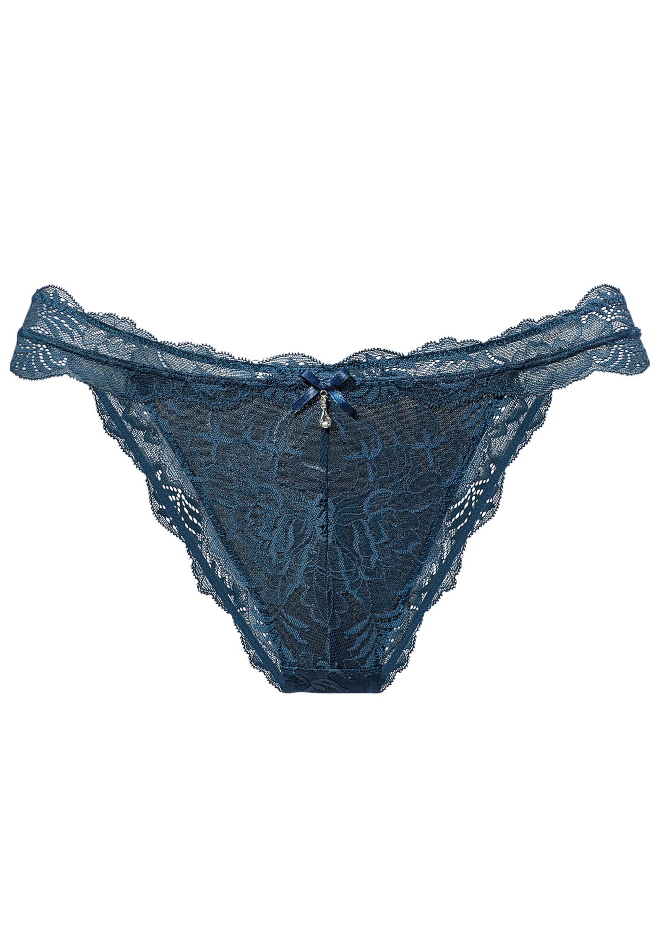 LASCANA Tanga , rundherum aus edler Spitze