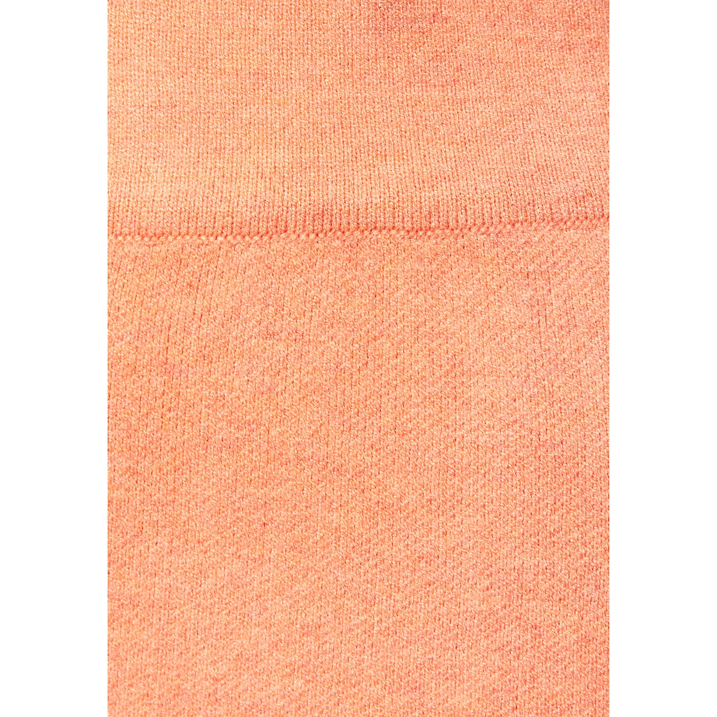 Elbsand Strickhose, mit weitem Bein und eingestricktem Logo, Loungewear