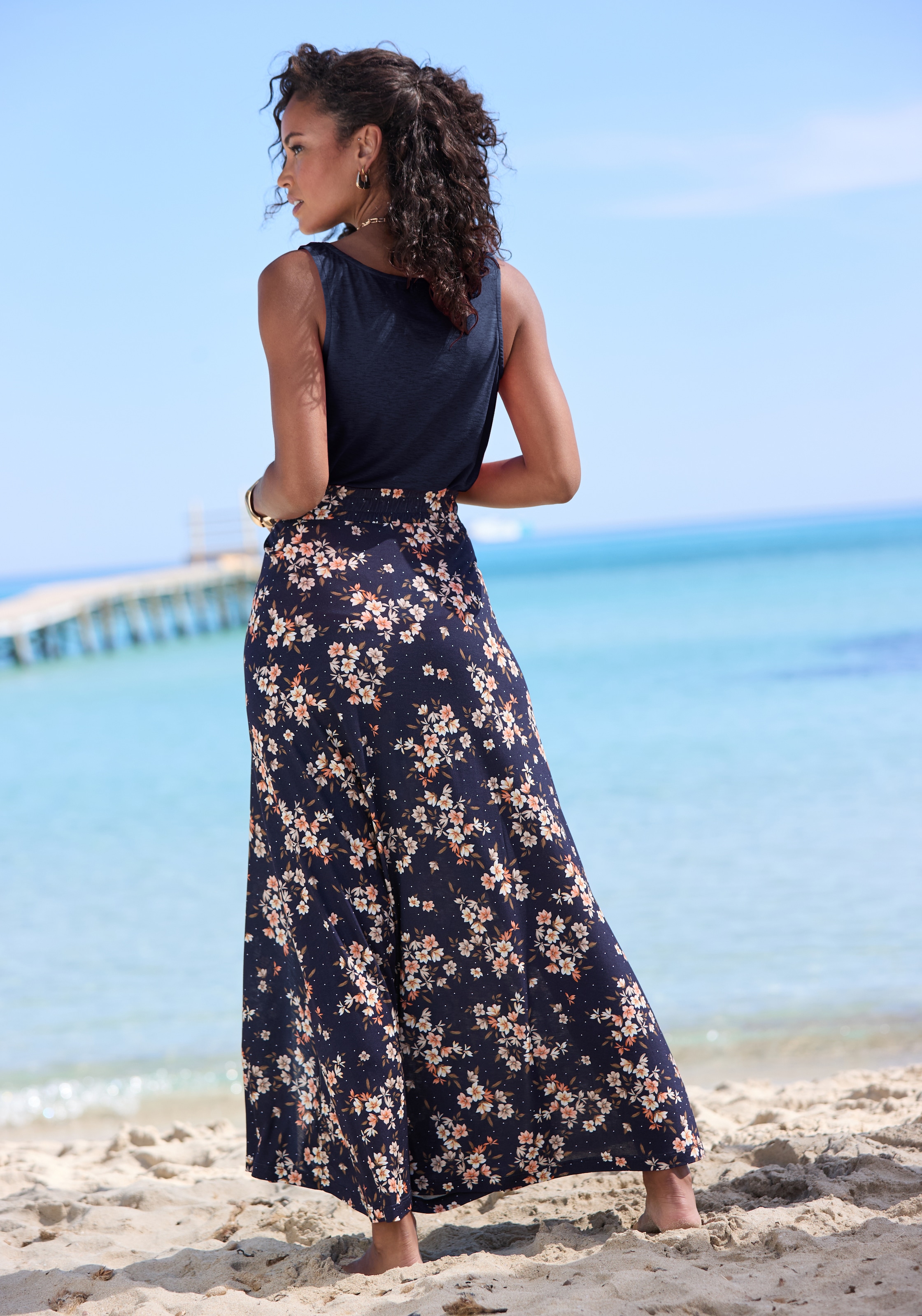 LASCANA Tanktop mit Knotdetail am Träger