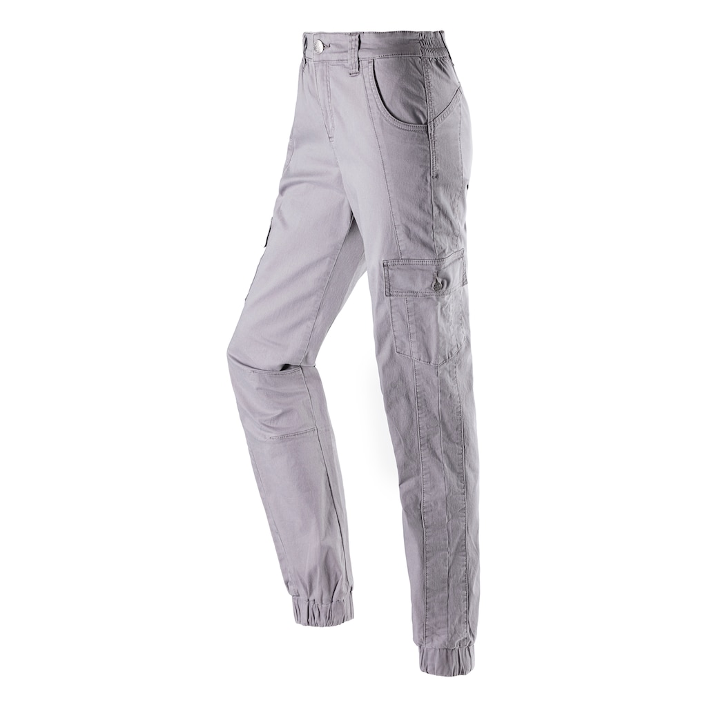 Vivance active Trekkinghose »Cargo Jeans Optik«, Baumwollmix mit Cargo Taschen