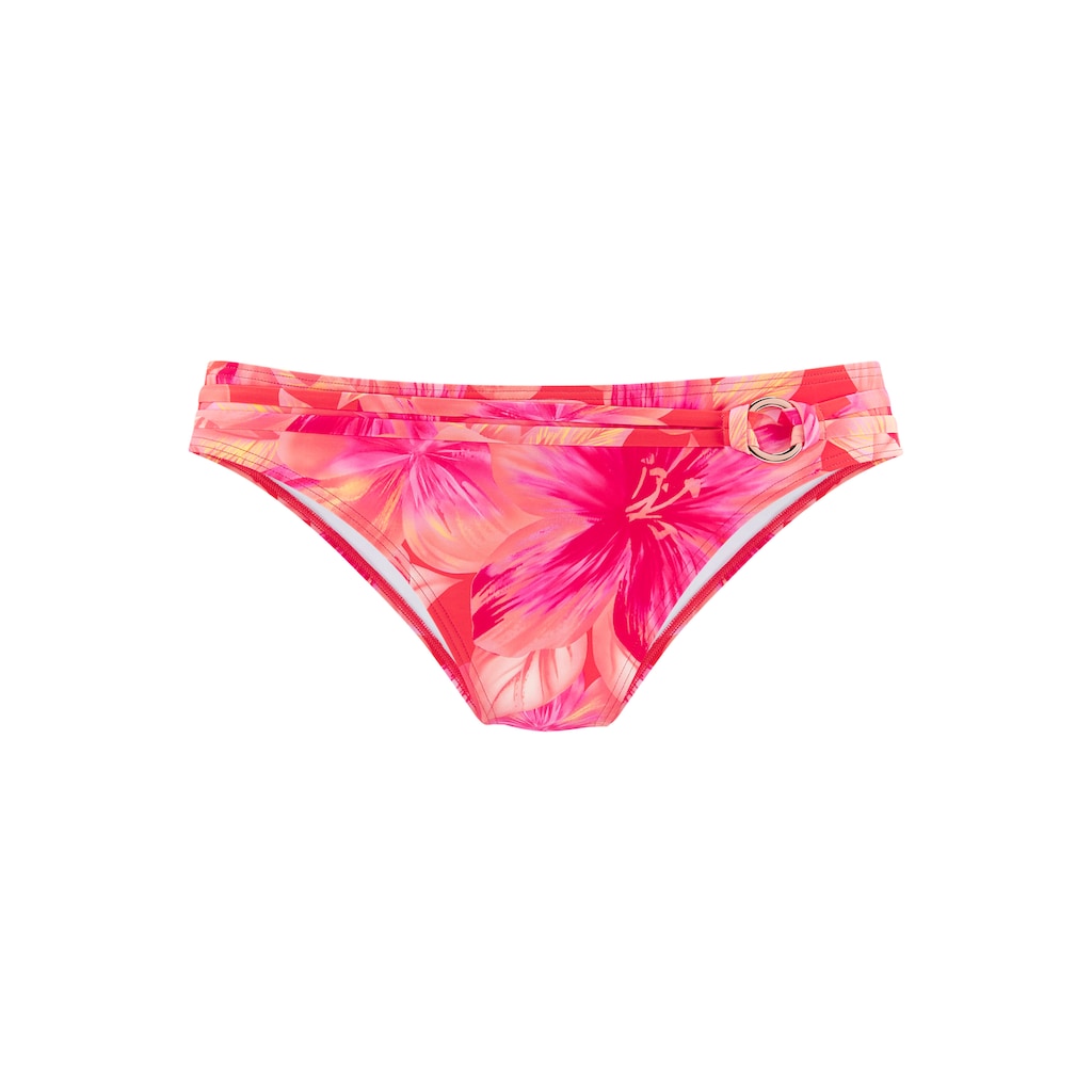 s.Oliver Bikini-Hose »Jayce«, mit schmalem Gürtel