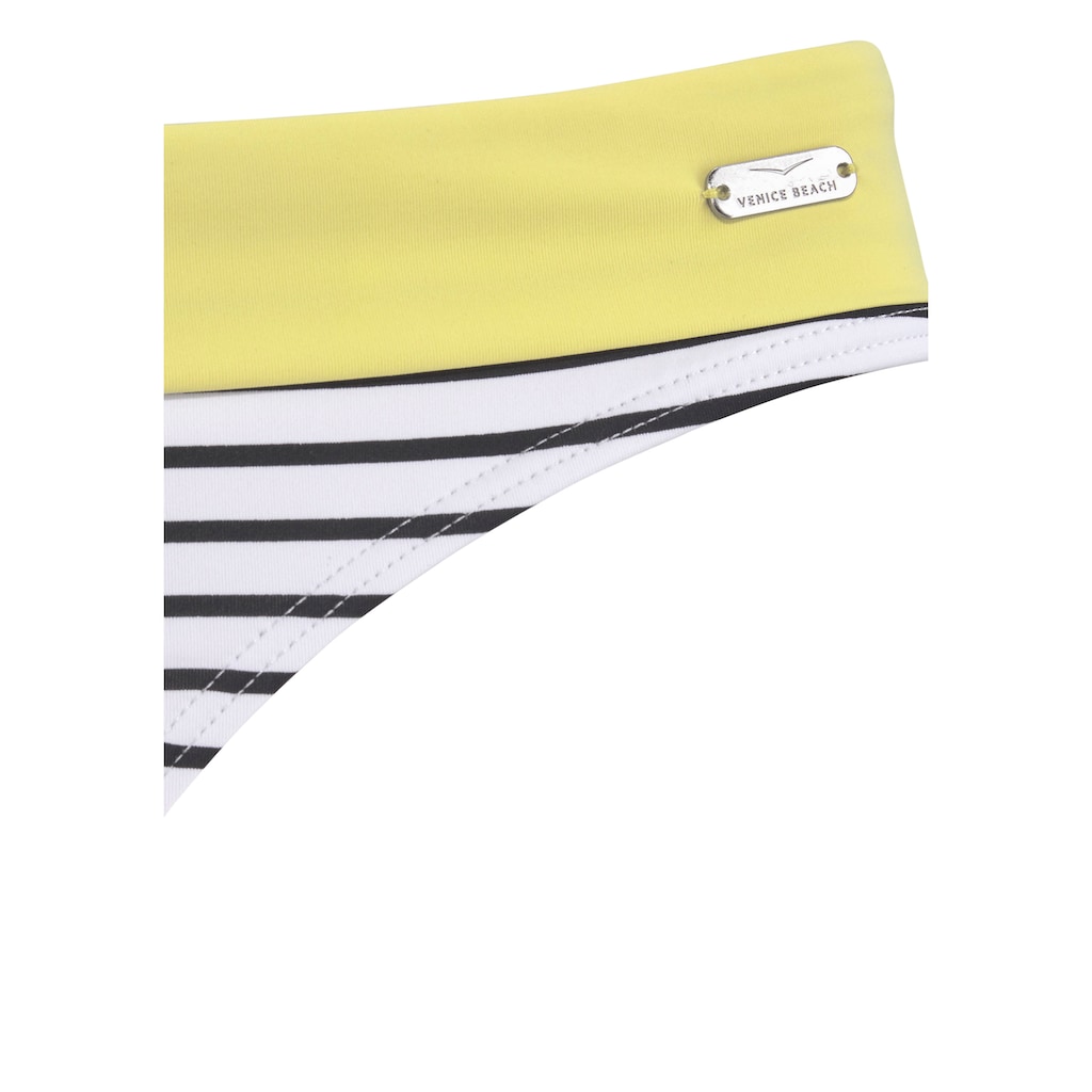 Venice Beach Bikini-Hose »Camie«, mit Umschlagbund