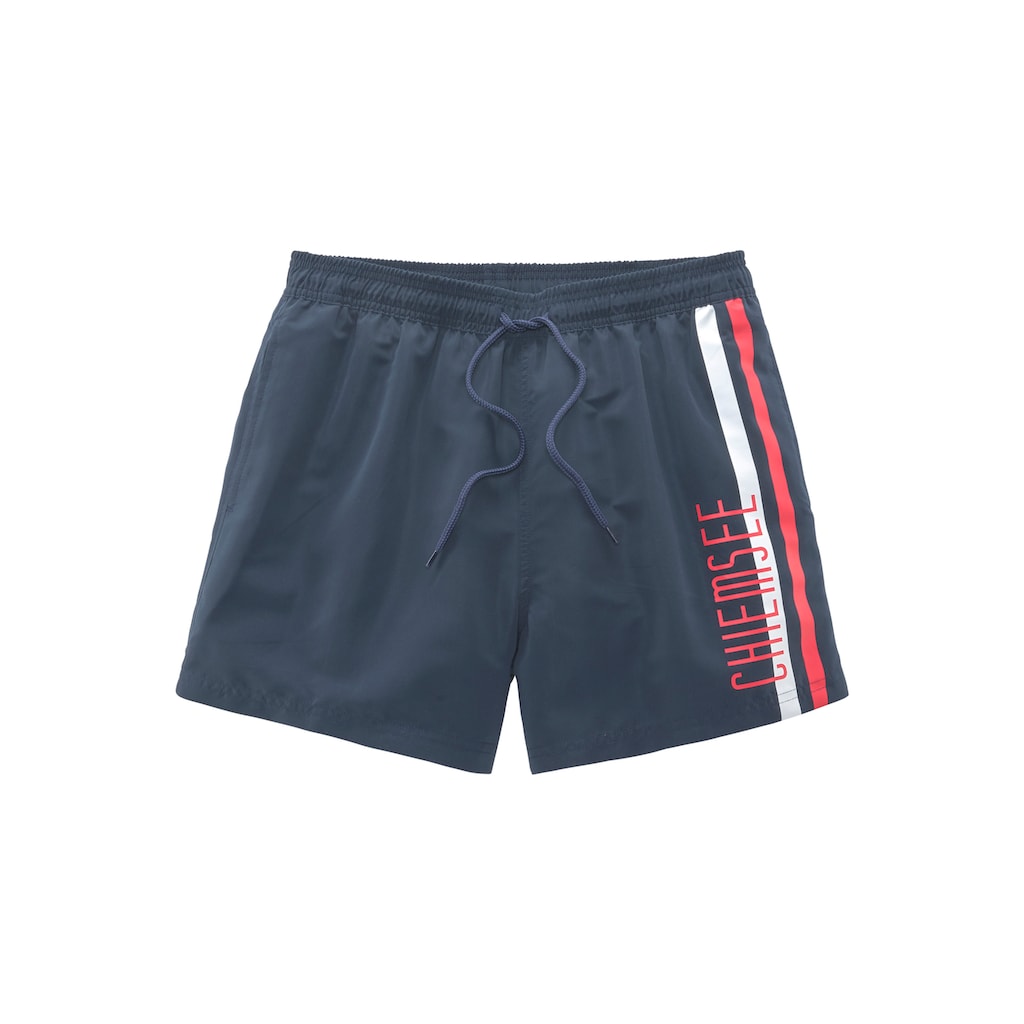 Chiemsee Badeshorts, in 2-Längen und mit Markenschriftzug