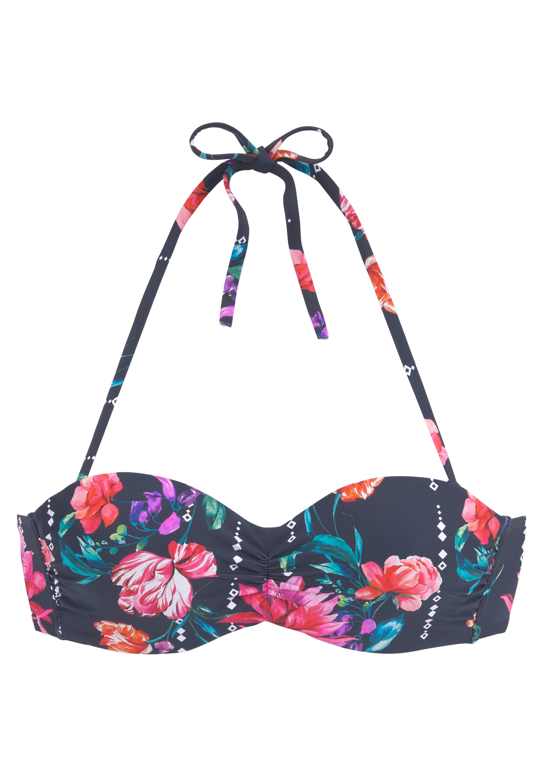 Sunseeker Bügel-Bandeau-Bikini-Top »Modern«, mit Blumenprint