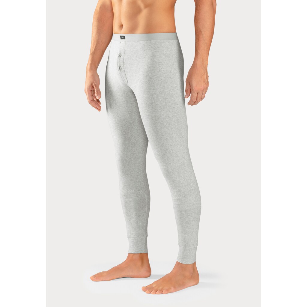 H.I.S Lange Unterhose, (Packung, 2 St.), mit Bündchen am Bein