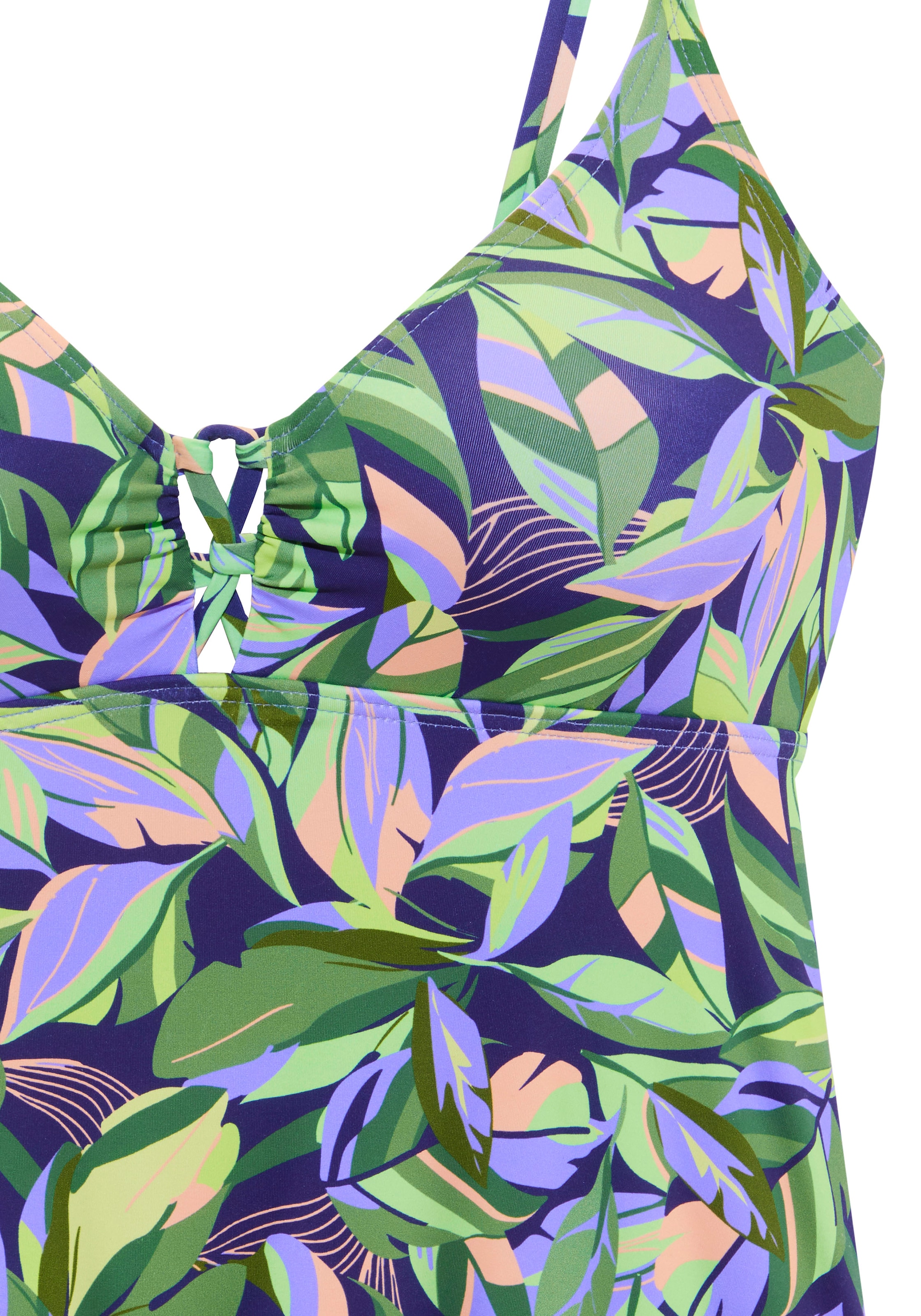 s.Oliver Haut de tankini mit modernem Allover-Print