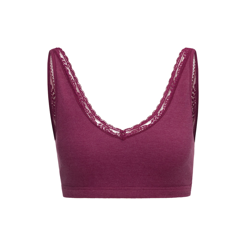 s.Oliver Bustier, aus feiner Spitze