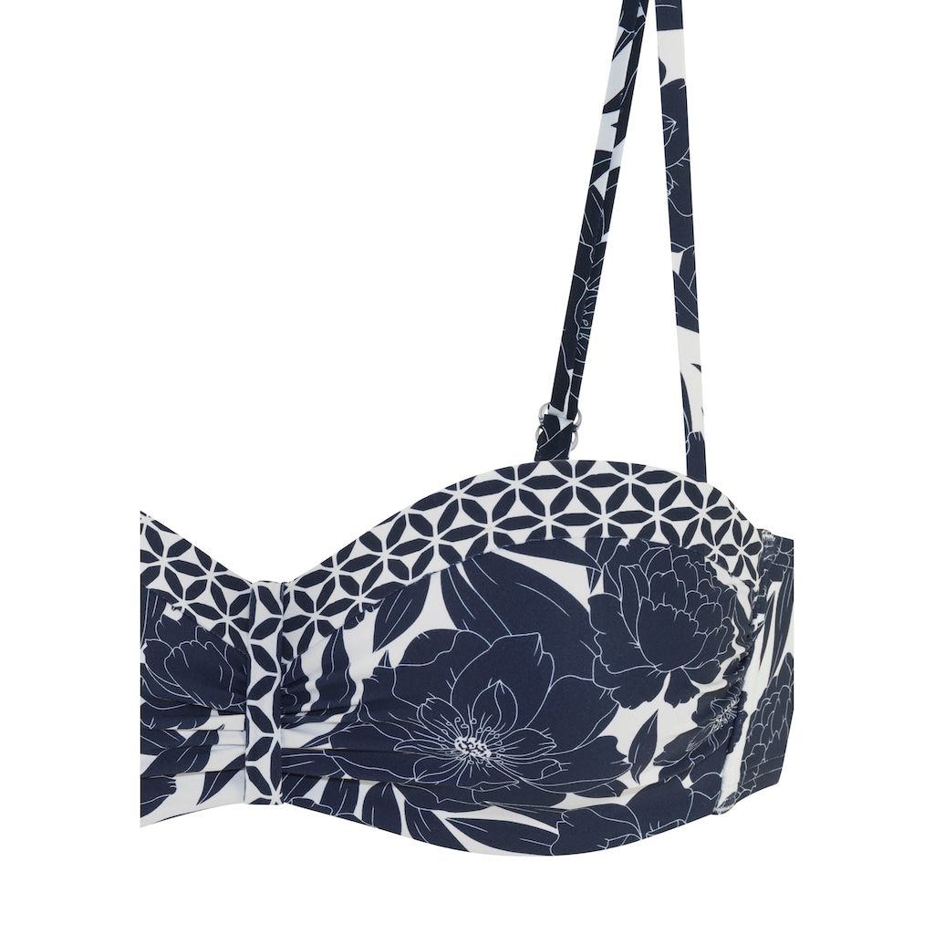 Sunseeker Bügel-Bandeau-Bikini-Top »Blossom«, im Muster-Mix