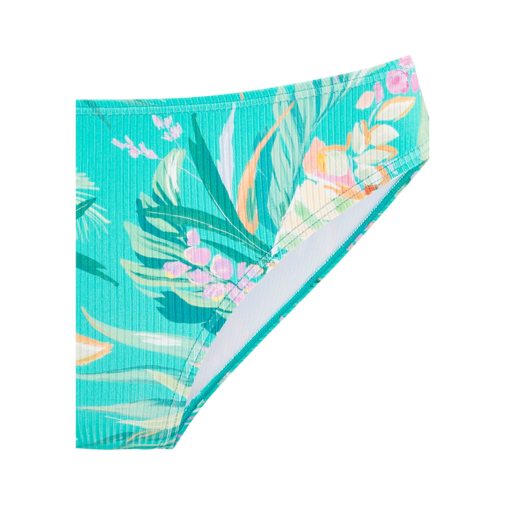 Venice Beach Bikini-Hose »Sandra«, in modischer, leicht glänzender Rippware