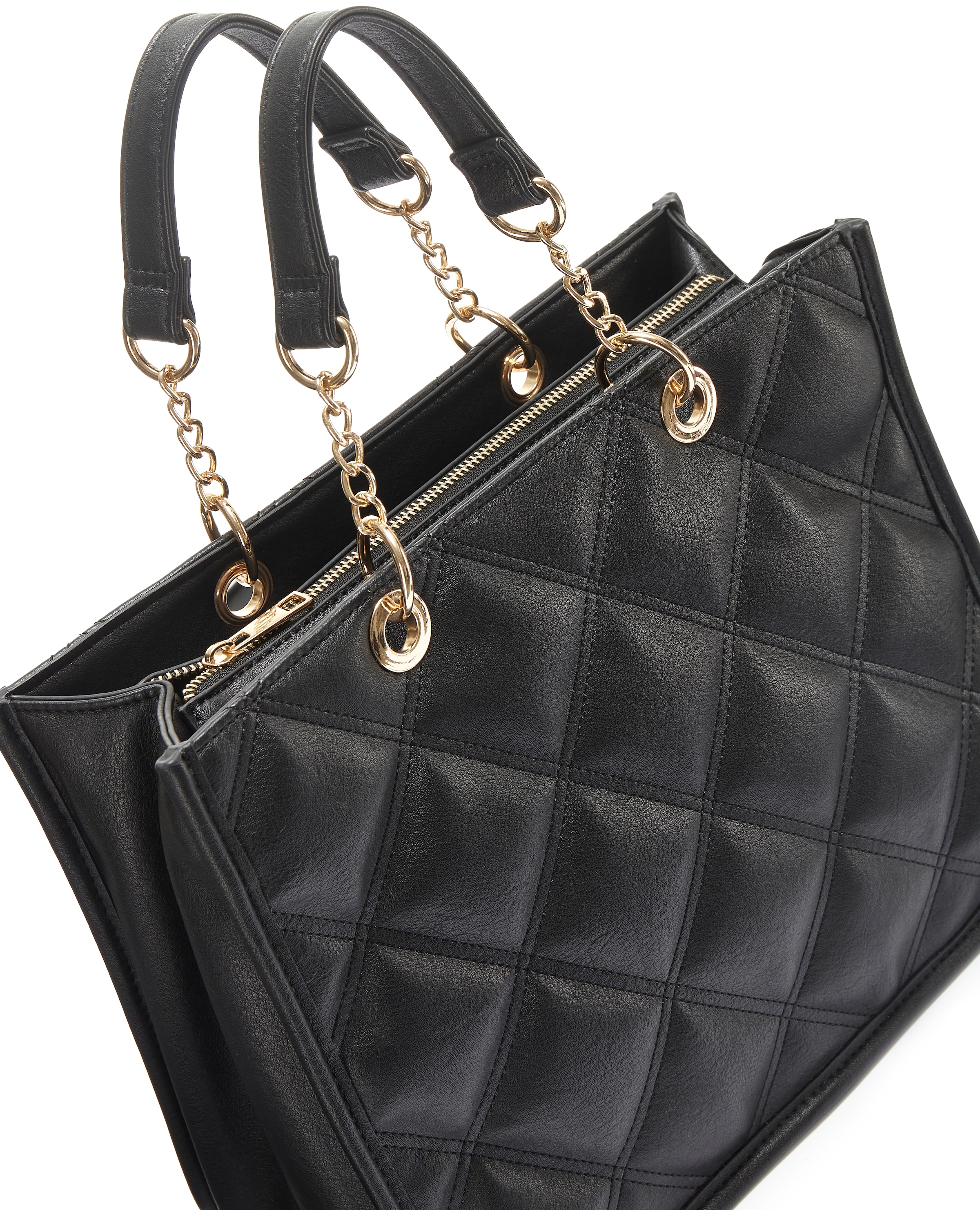 Vivance Handtasche »Henkeltasche«, mit Steppung, Schultertasche, Minibag VEGAN