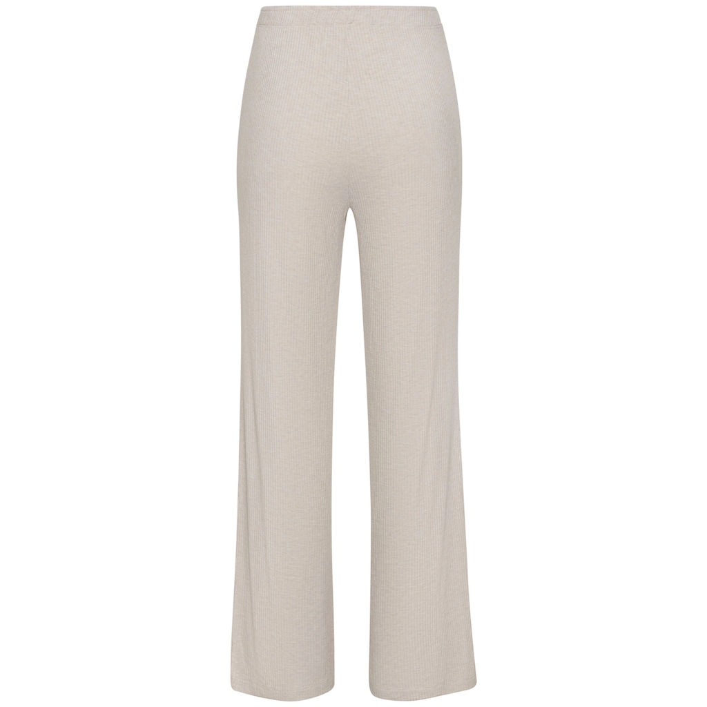 s.Oliver Pyjamahose, in elastischer Rippware