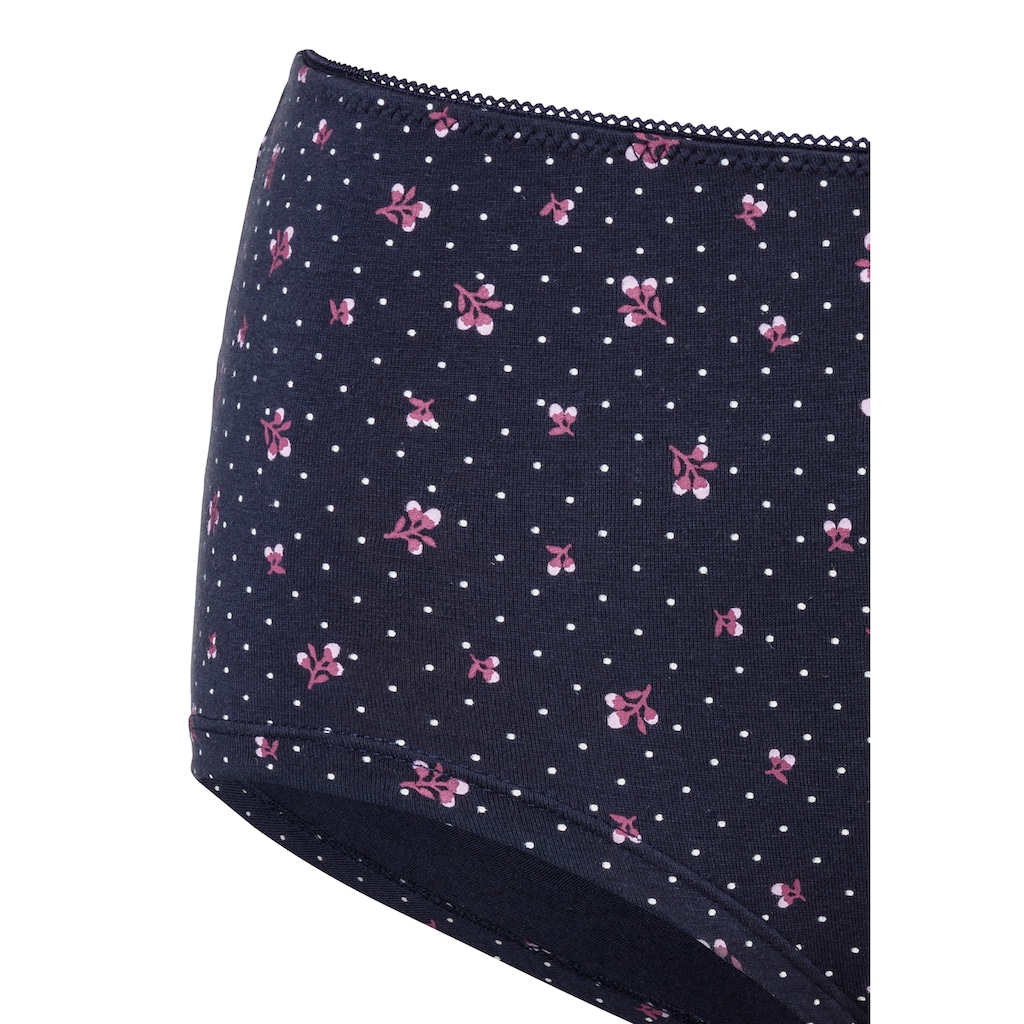 petite fleur Hipster, (6er-Pack), aus elastischer Baumwolle