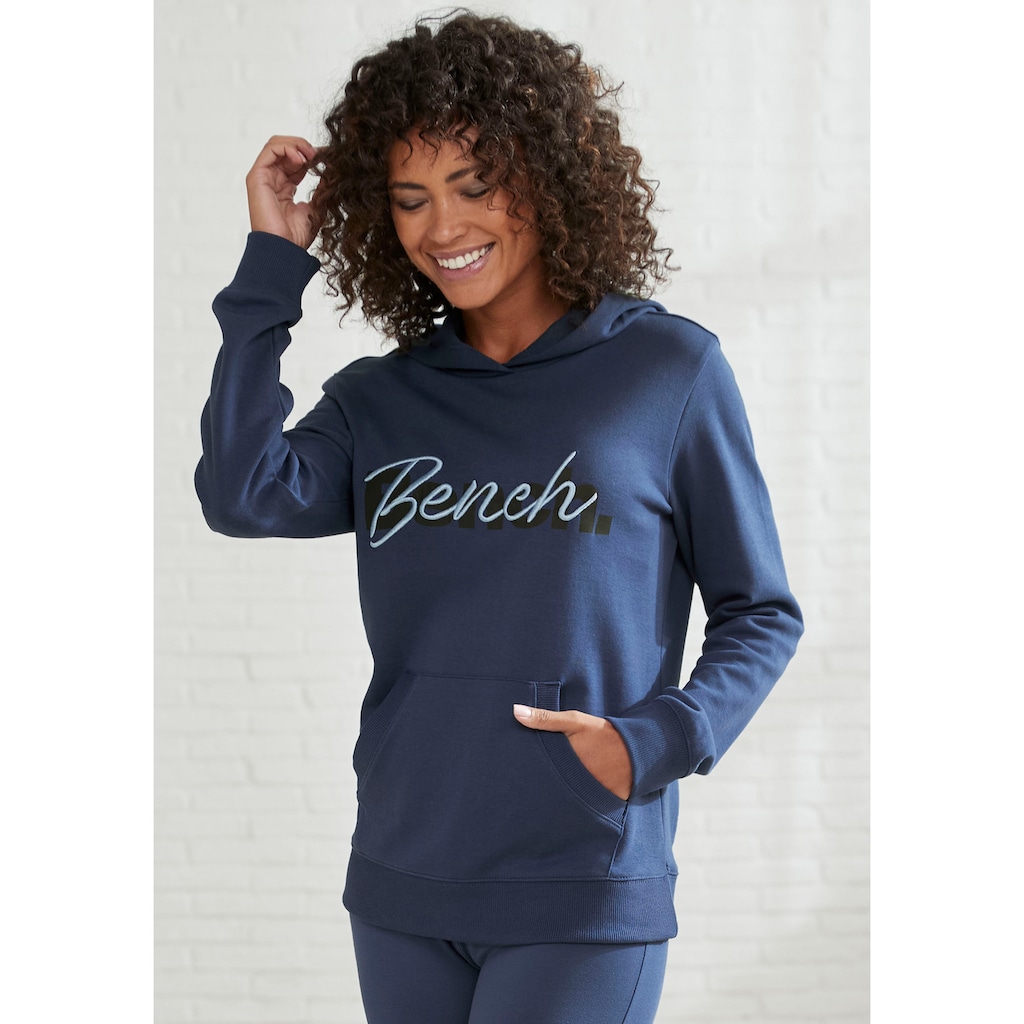Bench. Loungewear Kapuzensweatshirt, mit Kängurutasche, Loungeanzug, Hoodie