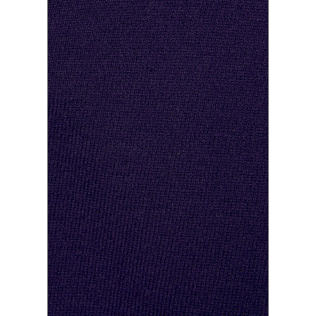 LASCANA Strickjacke, in kurzer Form, Loungewear