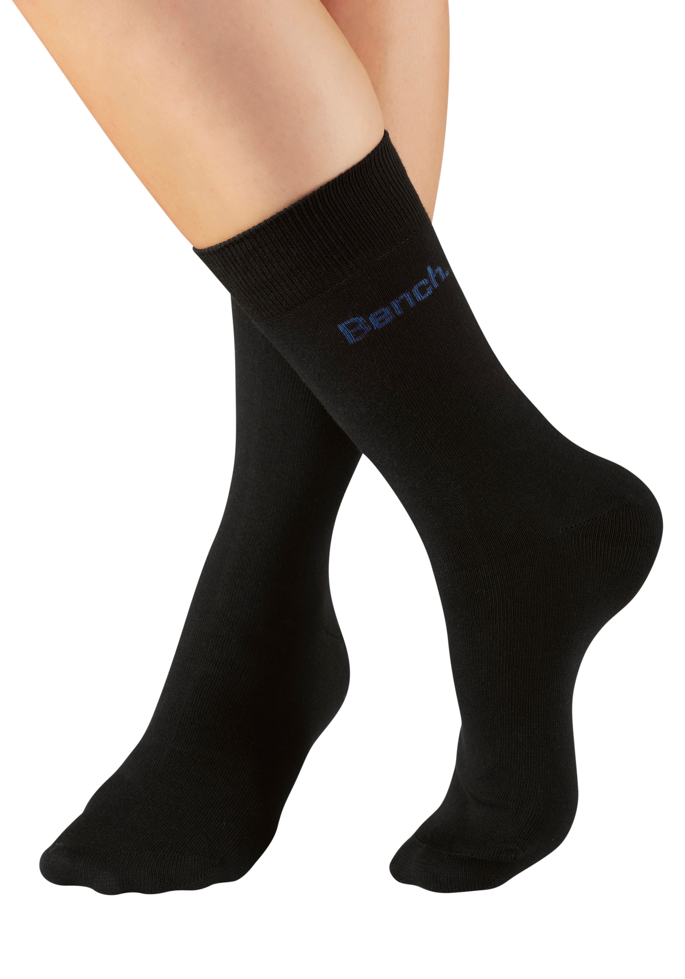 Bench. Chaussettes basiques »Herrensocken für Beruf und Freizeit« Paquet, 6 Couple tlg. avec petit logo de marque coloré