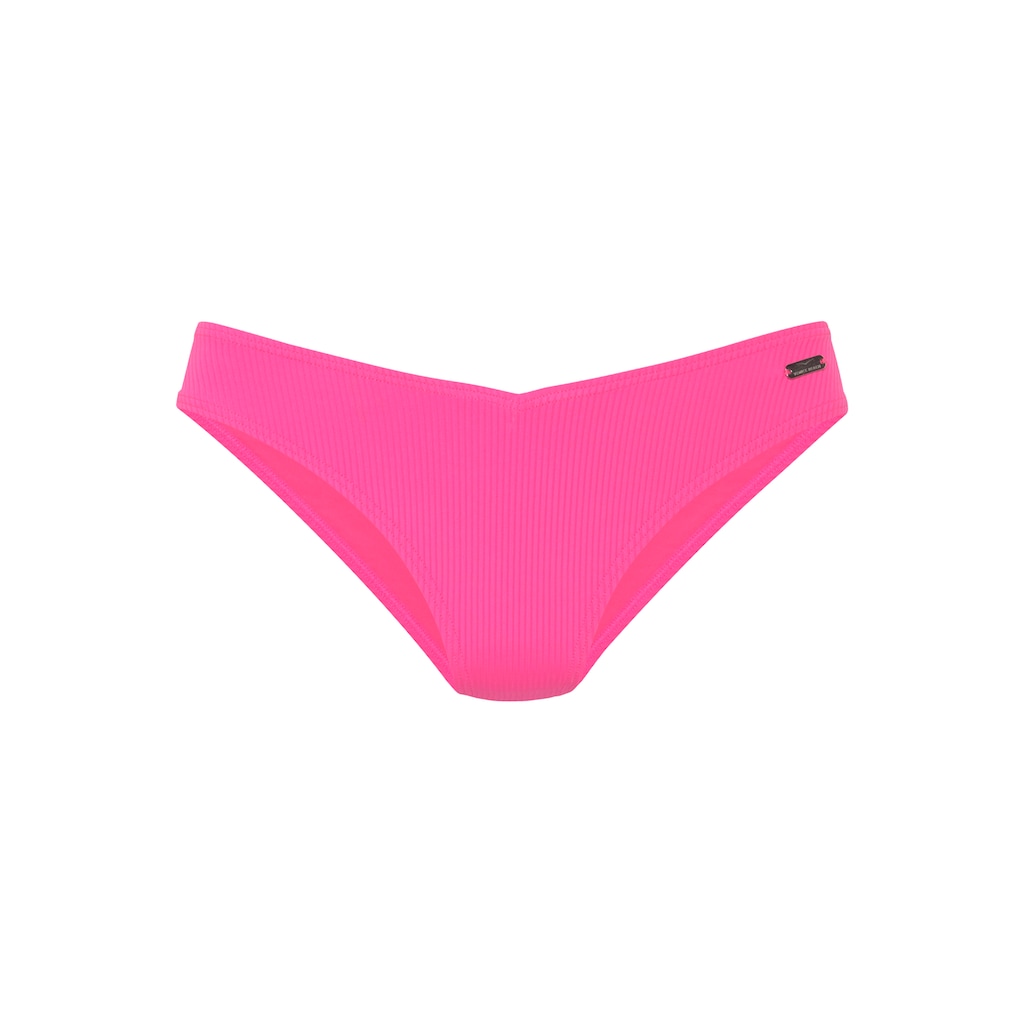 Venice Beach Bikini-Hose »Lucky«, aus gerippter Strukturware