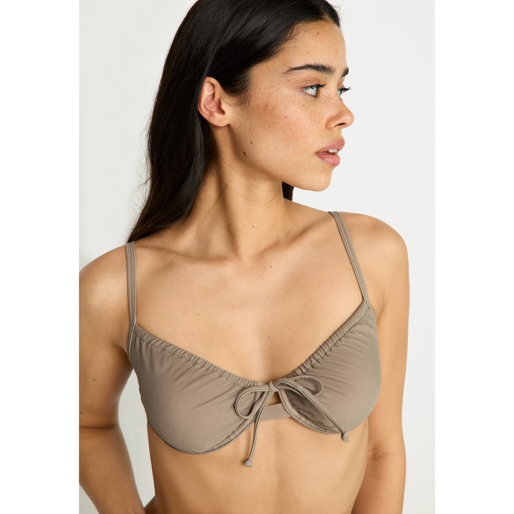 LSCN by LASCANA Bügel-Bikini-Top »Gina«, in trendigen Farben