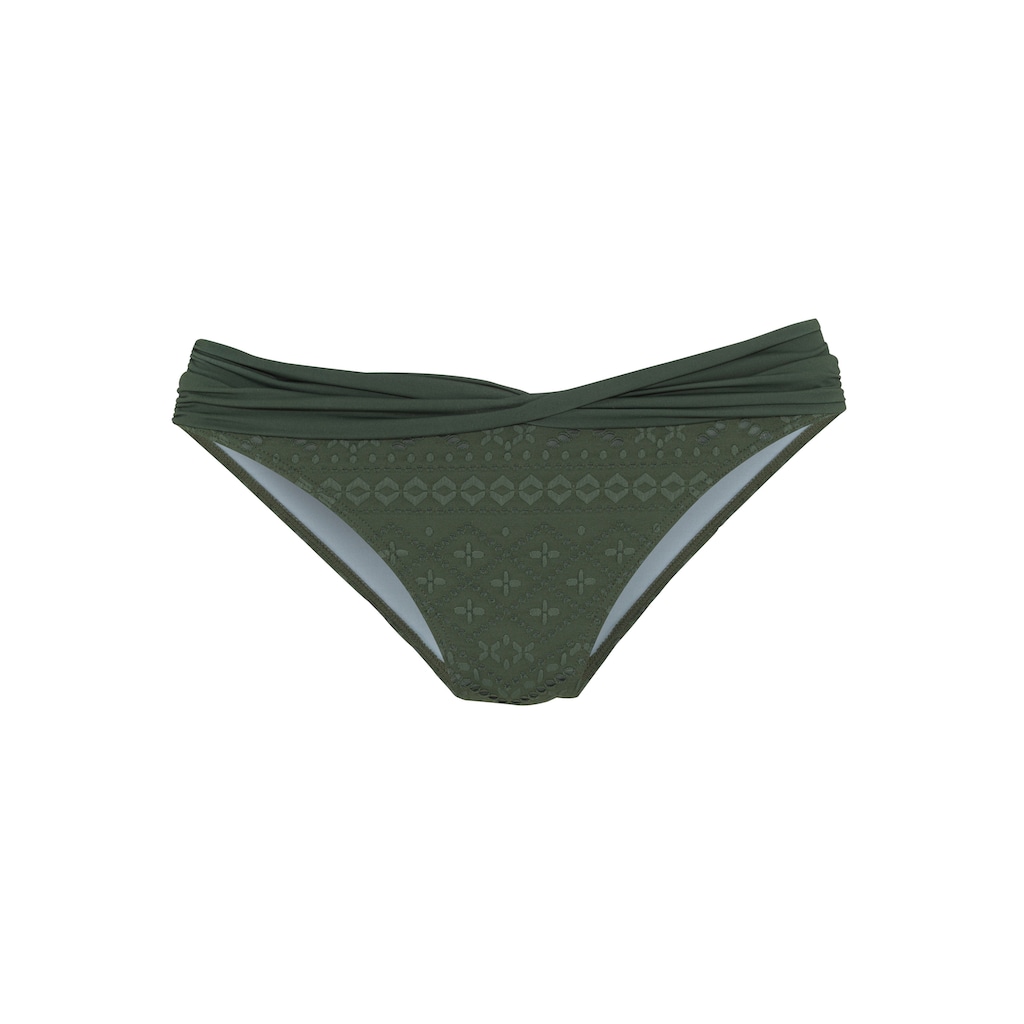 LASCANA Bikini-Hose »Omara«, aus recycelten Material