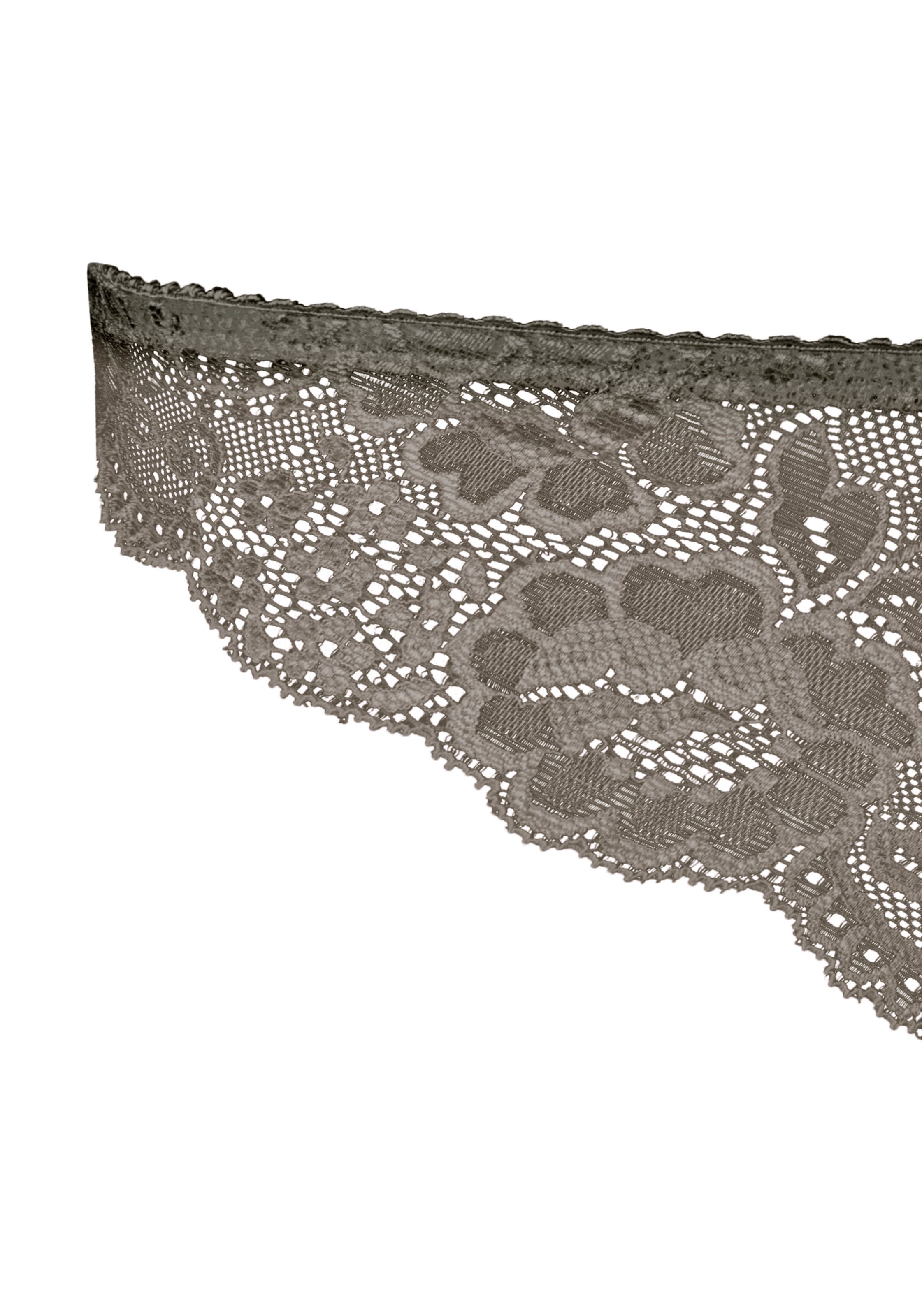 LASCANA String, aus schöner Vollspitze und Schleife