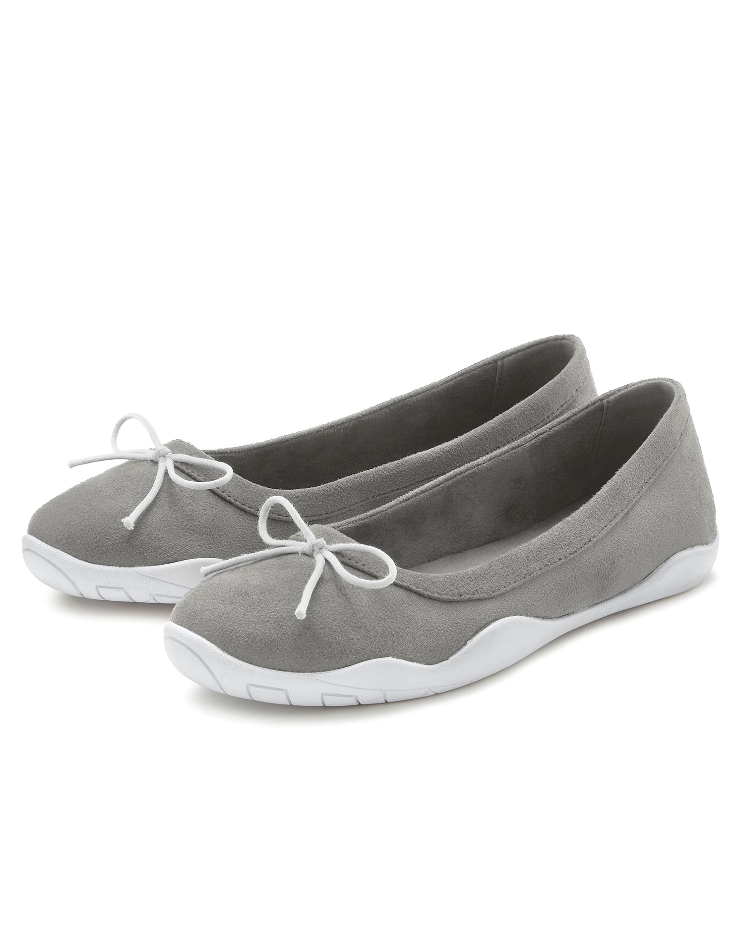 LASCANA Ballerina, leichter Freizeitschuh,Sneaker,Slipper,Halbschuh, flache Sohle VEGAN