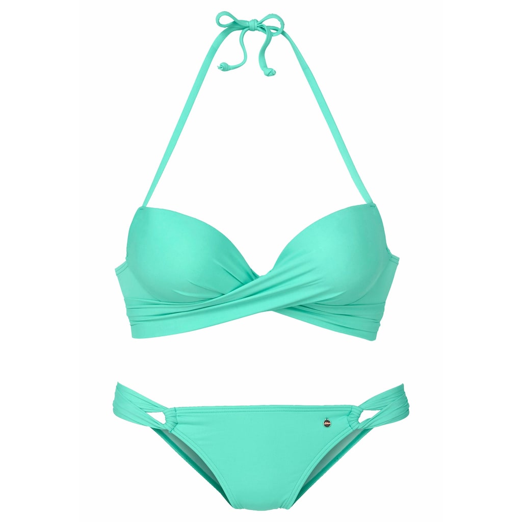 s.Oliver Push-Up-Bikini, mit zusätzlichen Bindebändern