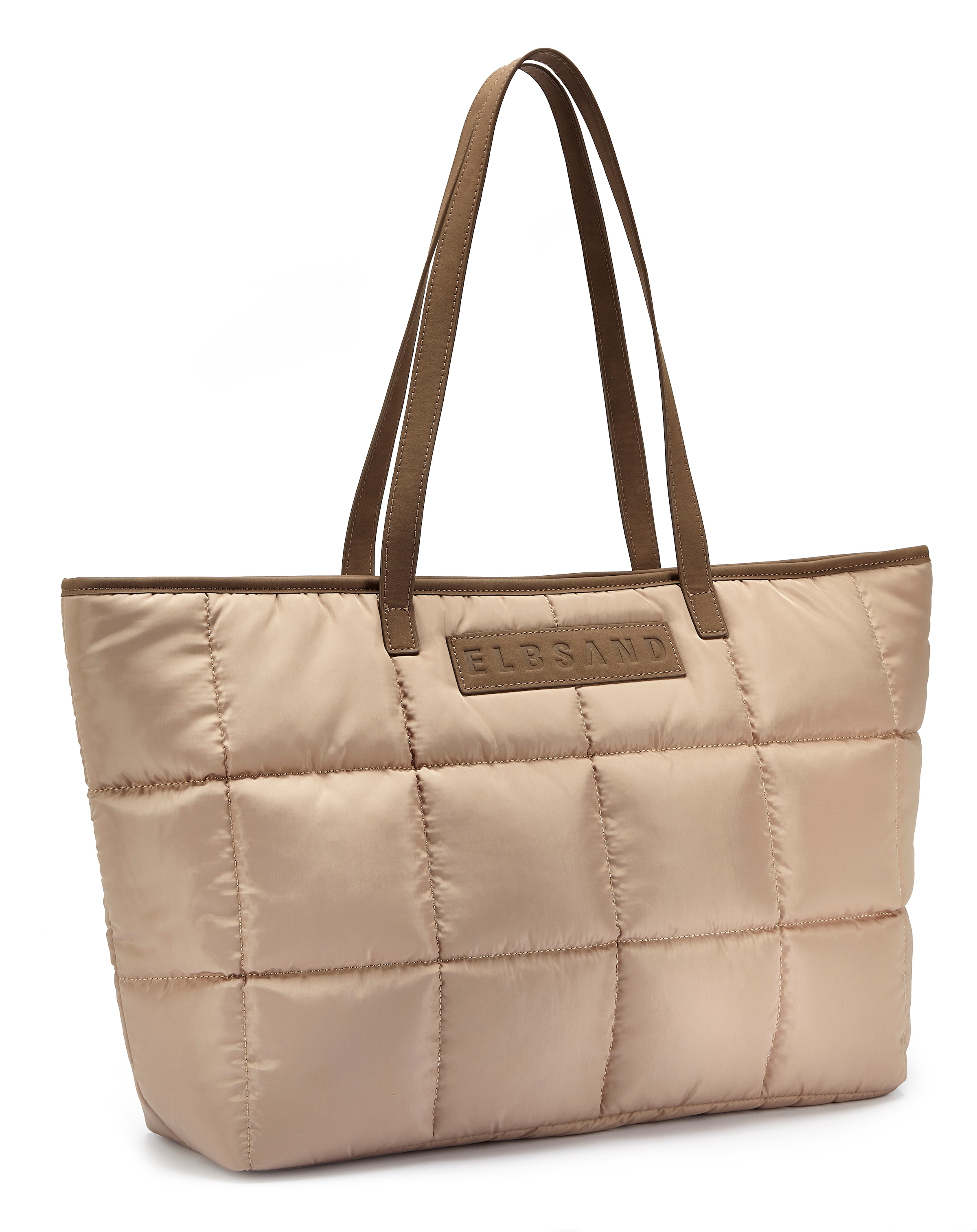 Elbsand Shopper »Handtasche, Einkaufstasche, Schultertasche, Strandtasche« NOUVEAU Sac de bain avec quilting à la mode VEGAN