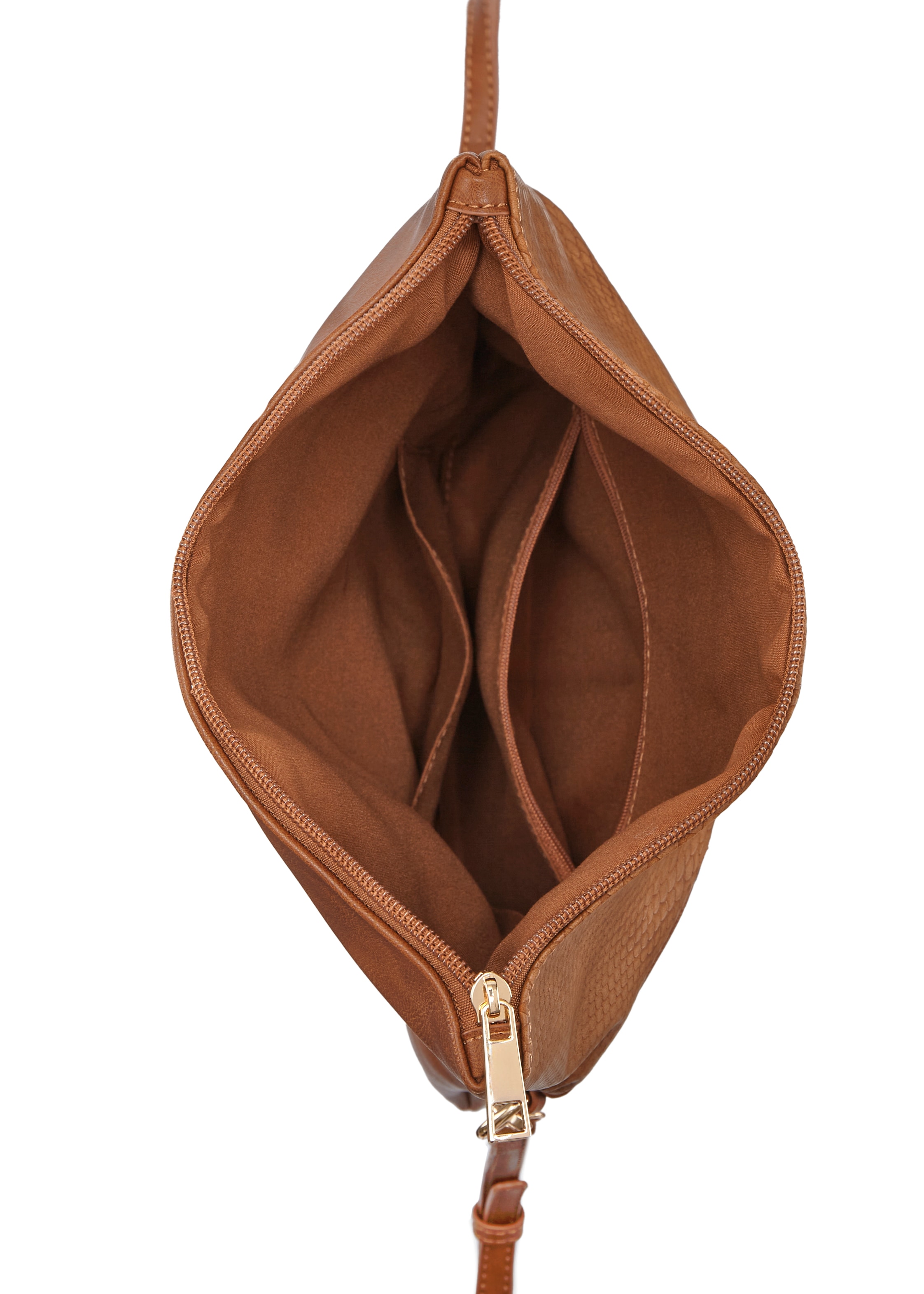 Vivance Umhängetasche »Clutch«, Abendtasche, Minibag, Handtasche, Schultertasche, Crossbody Bag VEGAN