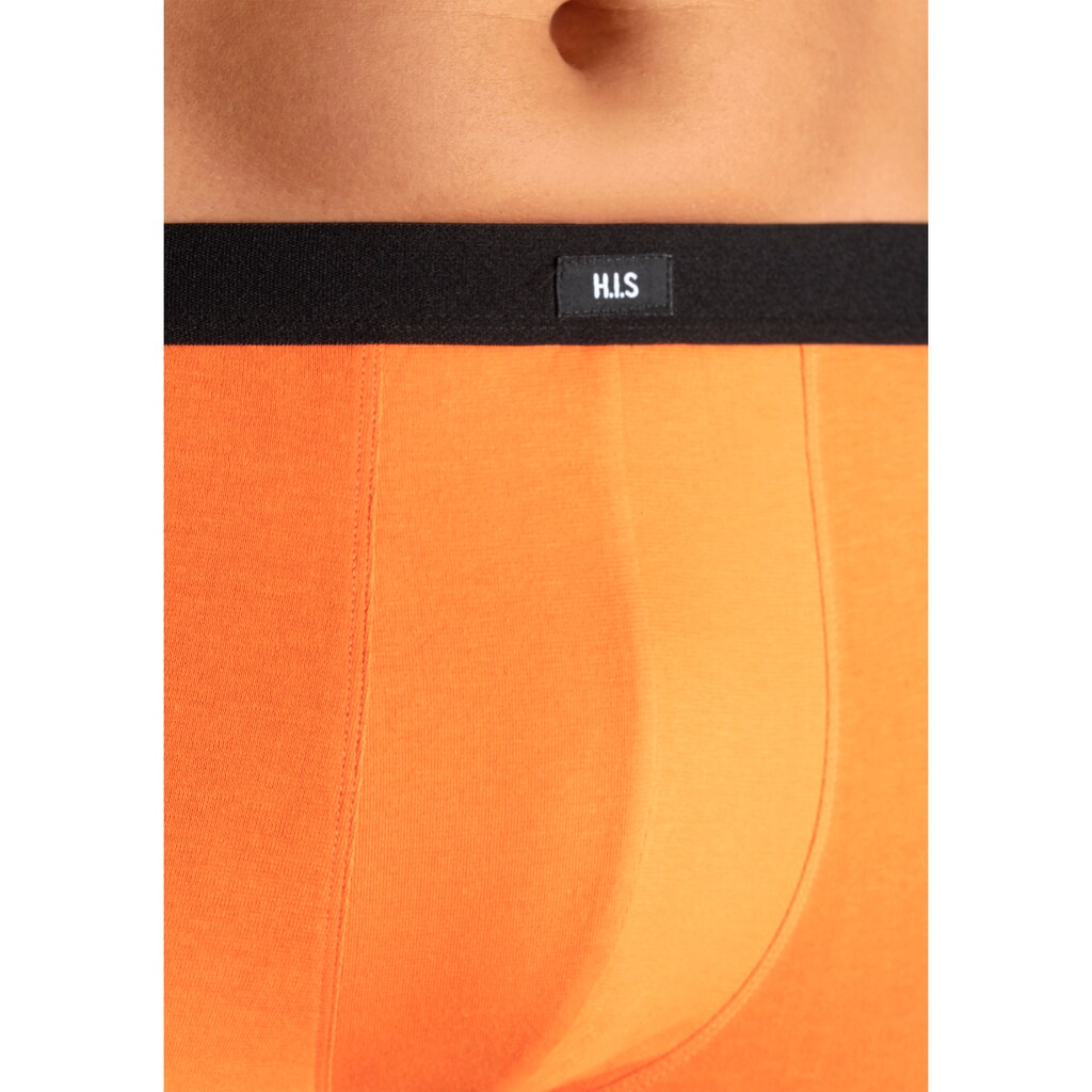 H.I.S Boxer »Boxershorts für Herren«, (Packung, 3 St.), mit schmalen Piping an den Seiten