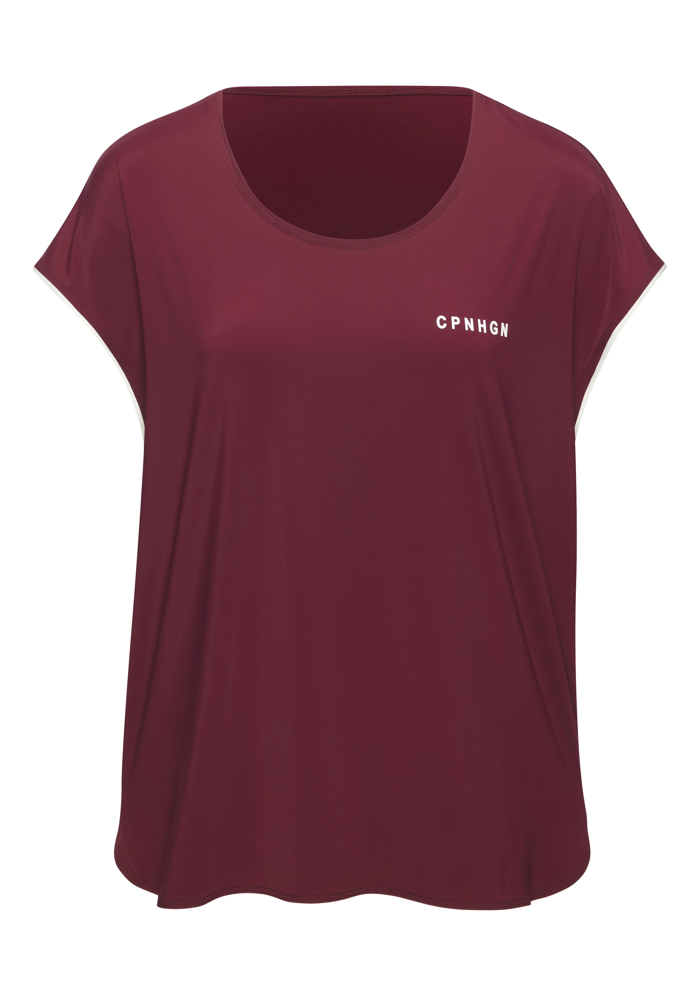 Copenhagen Studios T-shirt fonctionnel mit weitem Armausschnitt