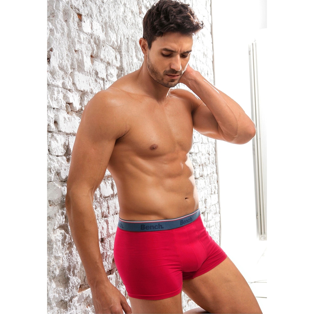 Bench. Boxer »Boxershorts für Herren«, (Packung, 4 St.), aus Baumwoll-Mix