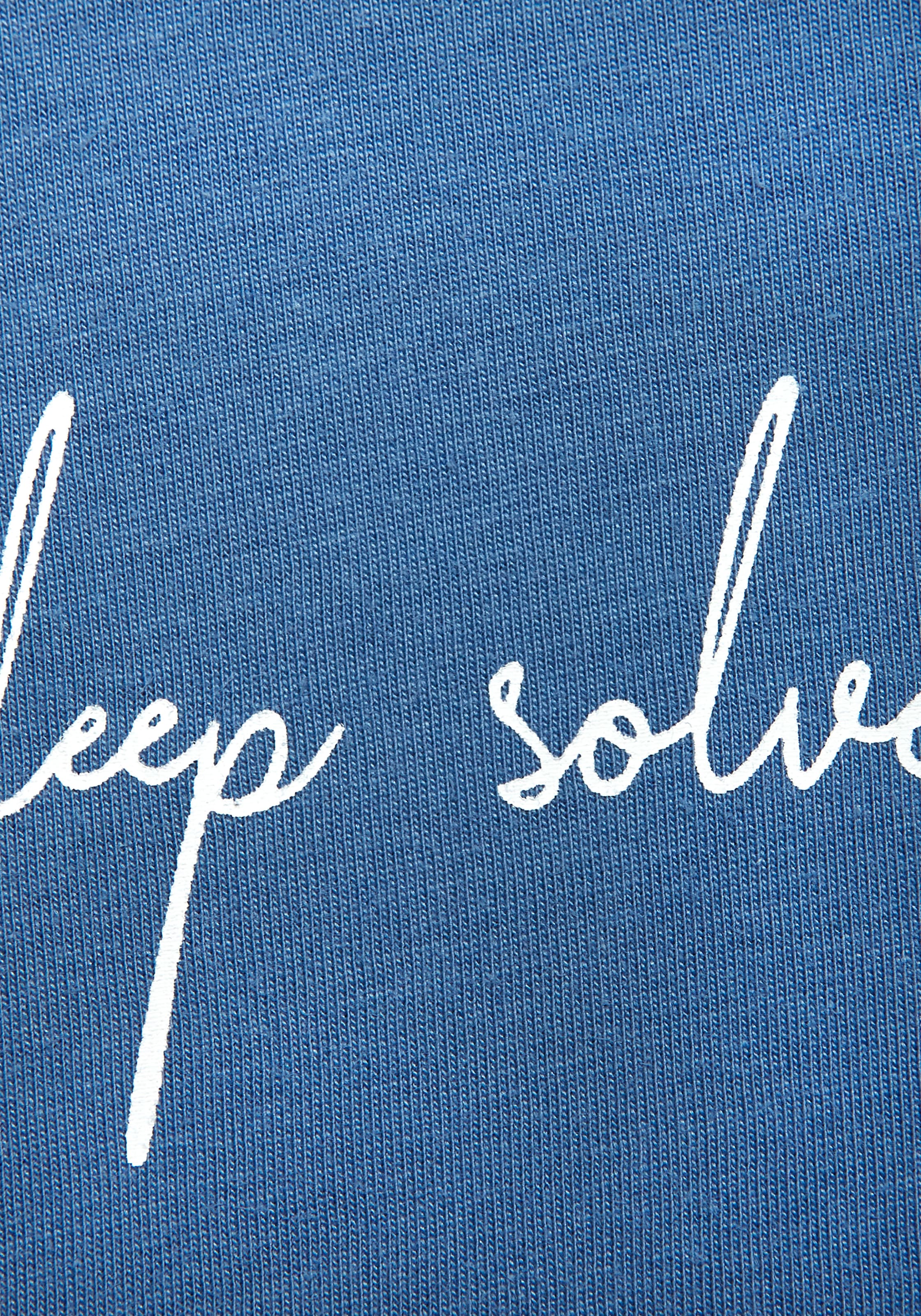 Vivance Dreams Pyjama Set, 2 tlg. Mit schönem Alloverprint