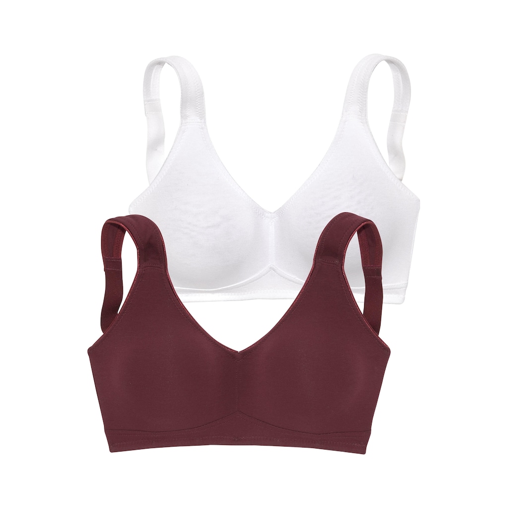 petite fleur Soft-BH, ohne Bügel, aus weicher Baumwolle