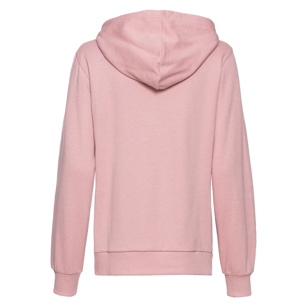 Vivance Hoodie, mit seitlicher Loungewear Stickerei, Loungshirt