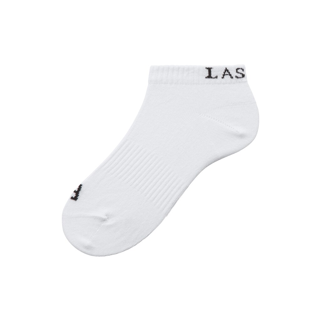 LASCANA ACTIVE Sneakersocken, (Packung, 6 Paar), mit eingestricktem Marken Logo