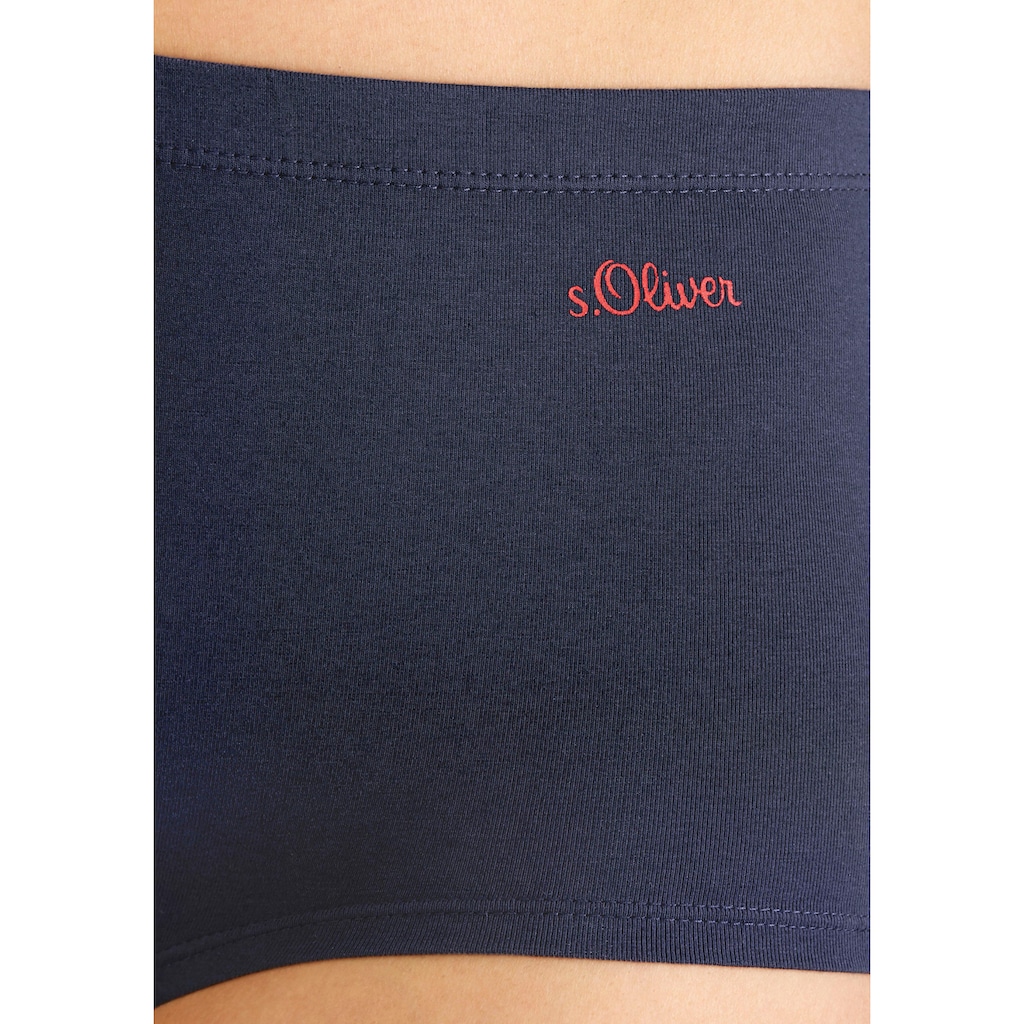 s.Oliver Panty, (3er-Pack), aus elastischer Baumwoll-Qualität