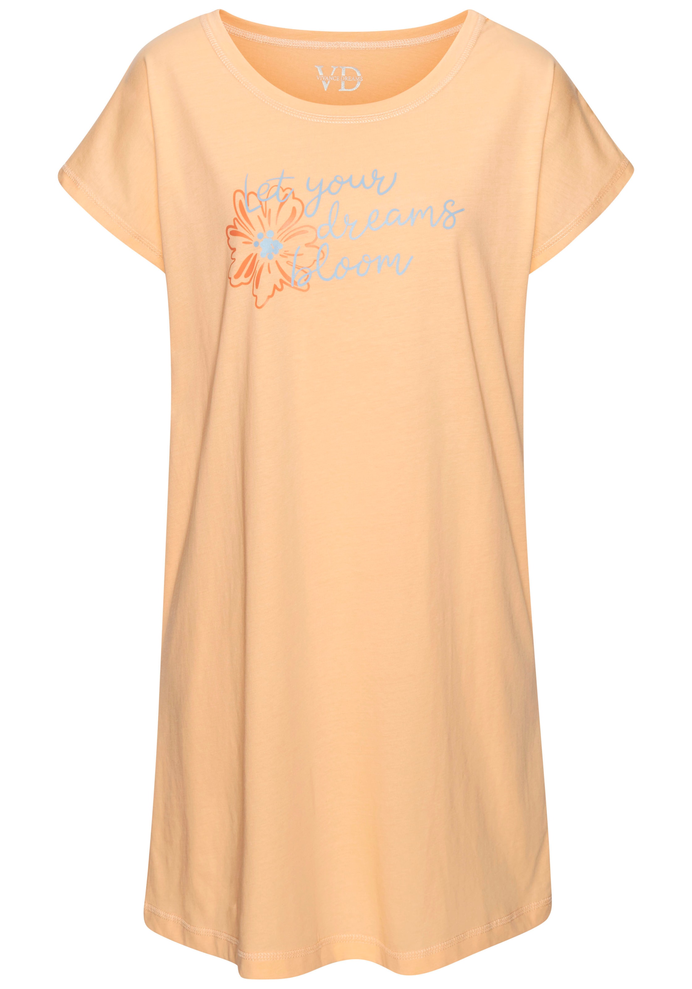 Vivance Dreams Nachthemd mit schönem Frontprint