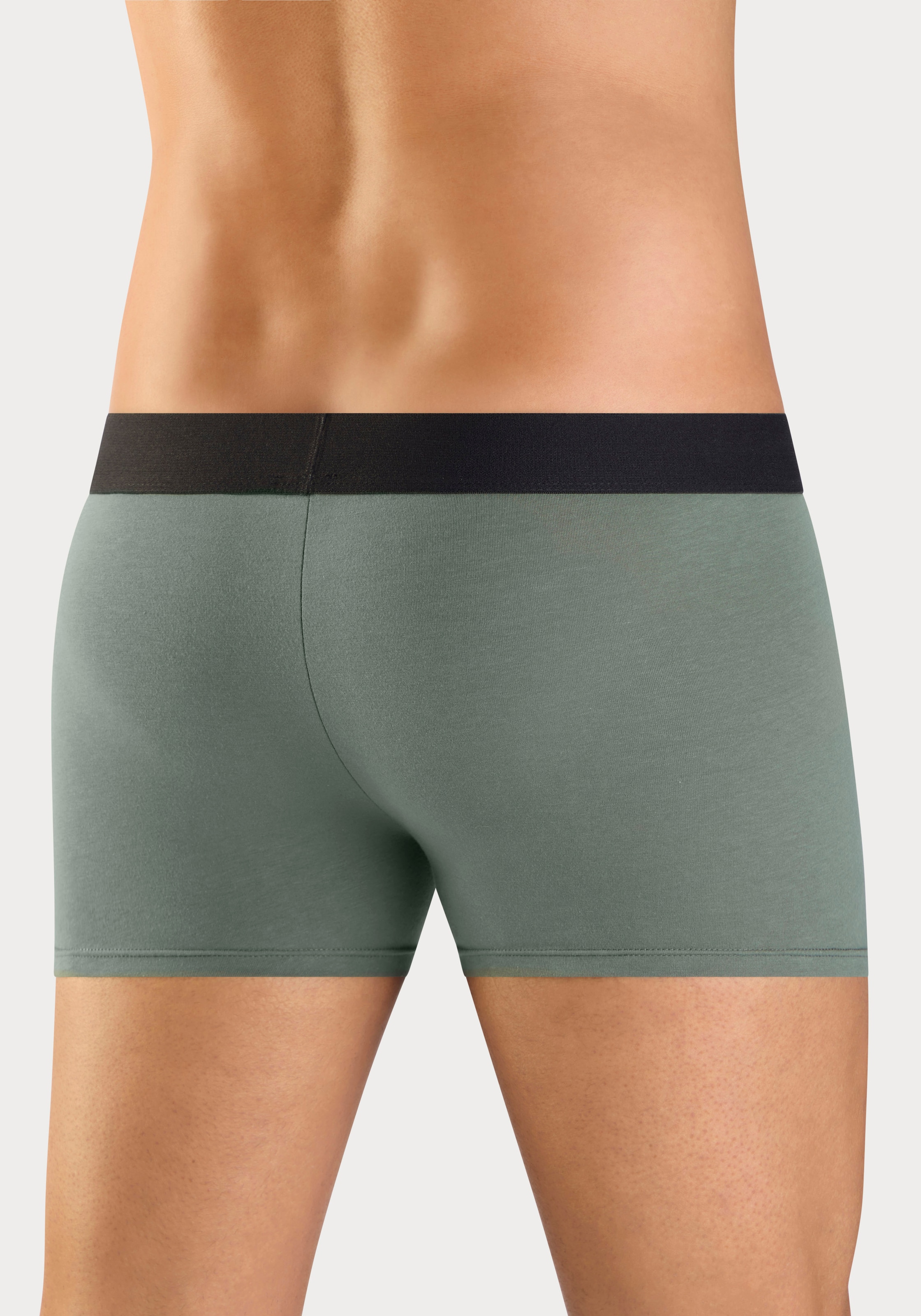 Bruno Banani Boxer »Boxershorts für Herren« Paquet, 4 cuis culottes avec ceinture logo