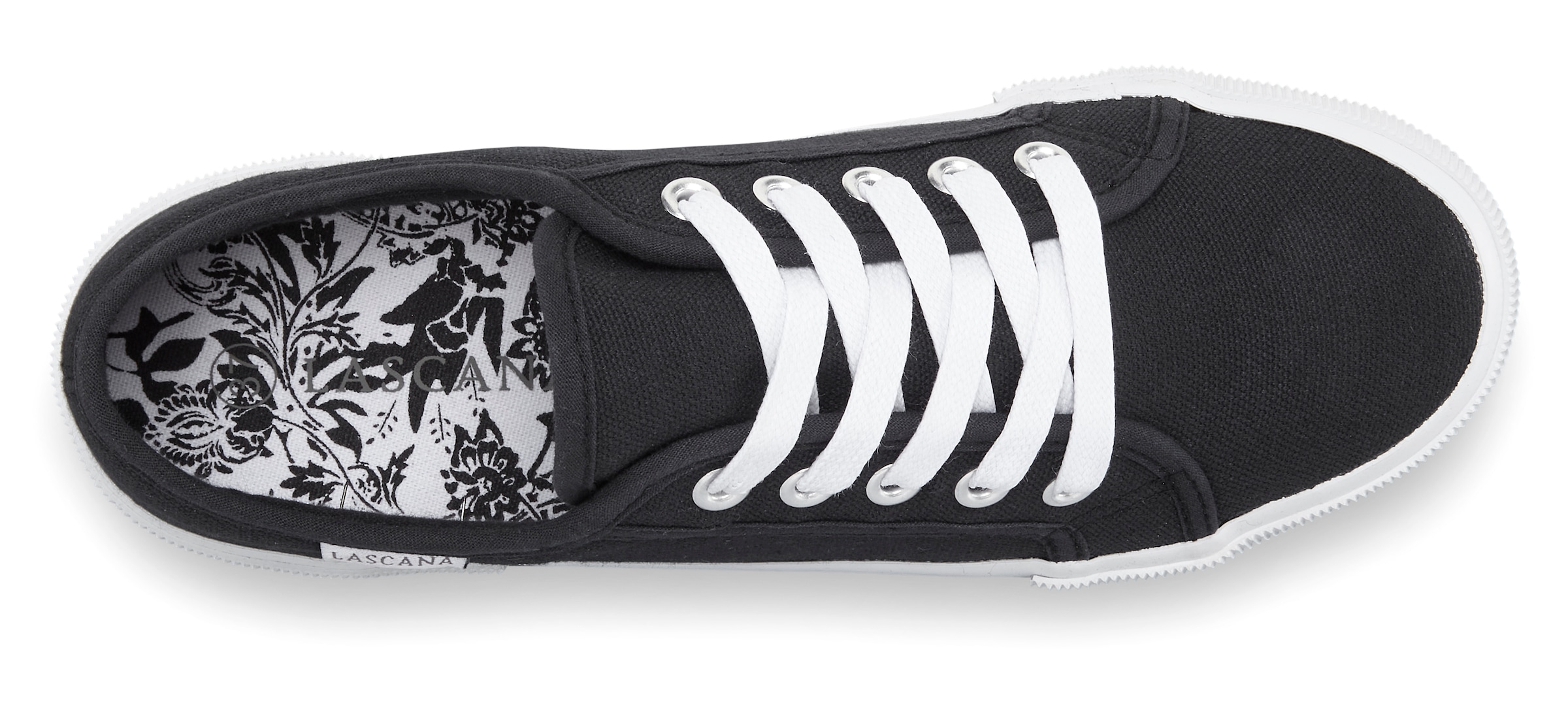 LASCANA Sneaker, aus Textil