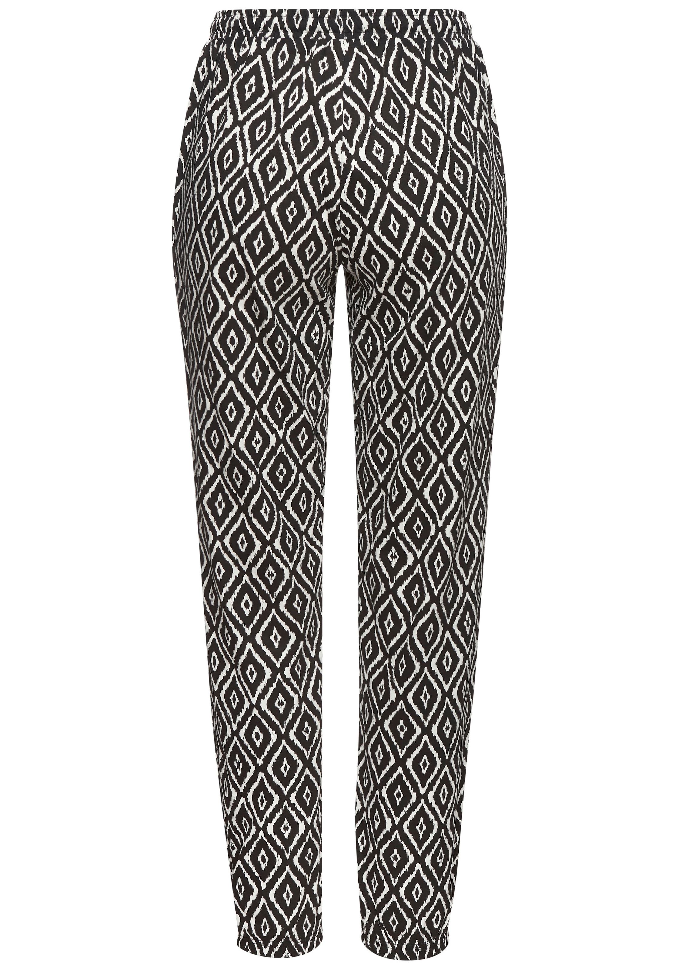 Vivance Dreams Pyjamahose, mit elastischem Hosensaum