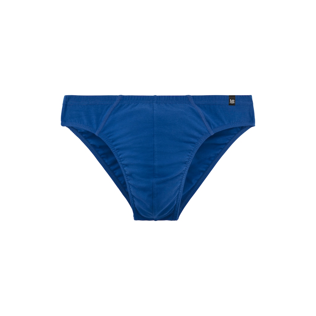 le jogger® Slip, (Packung, 4 St.), schmaler Bund mit Markenlabel
