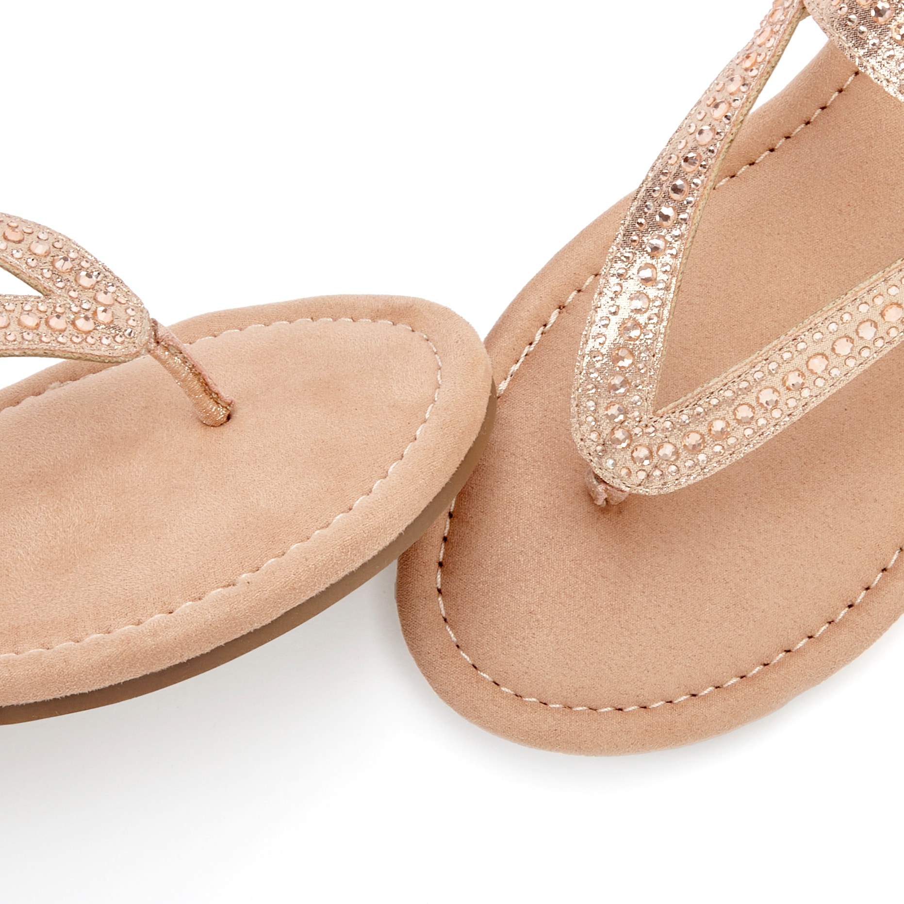Vivance Pantolette »Mule, Sommerschuh, offener Schuh, Zehentrenner, Sandale,«, mit Schmucksteinchen VEGAN