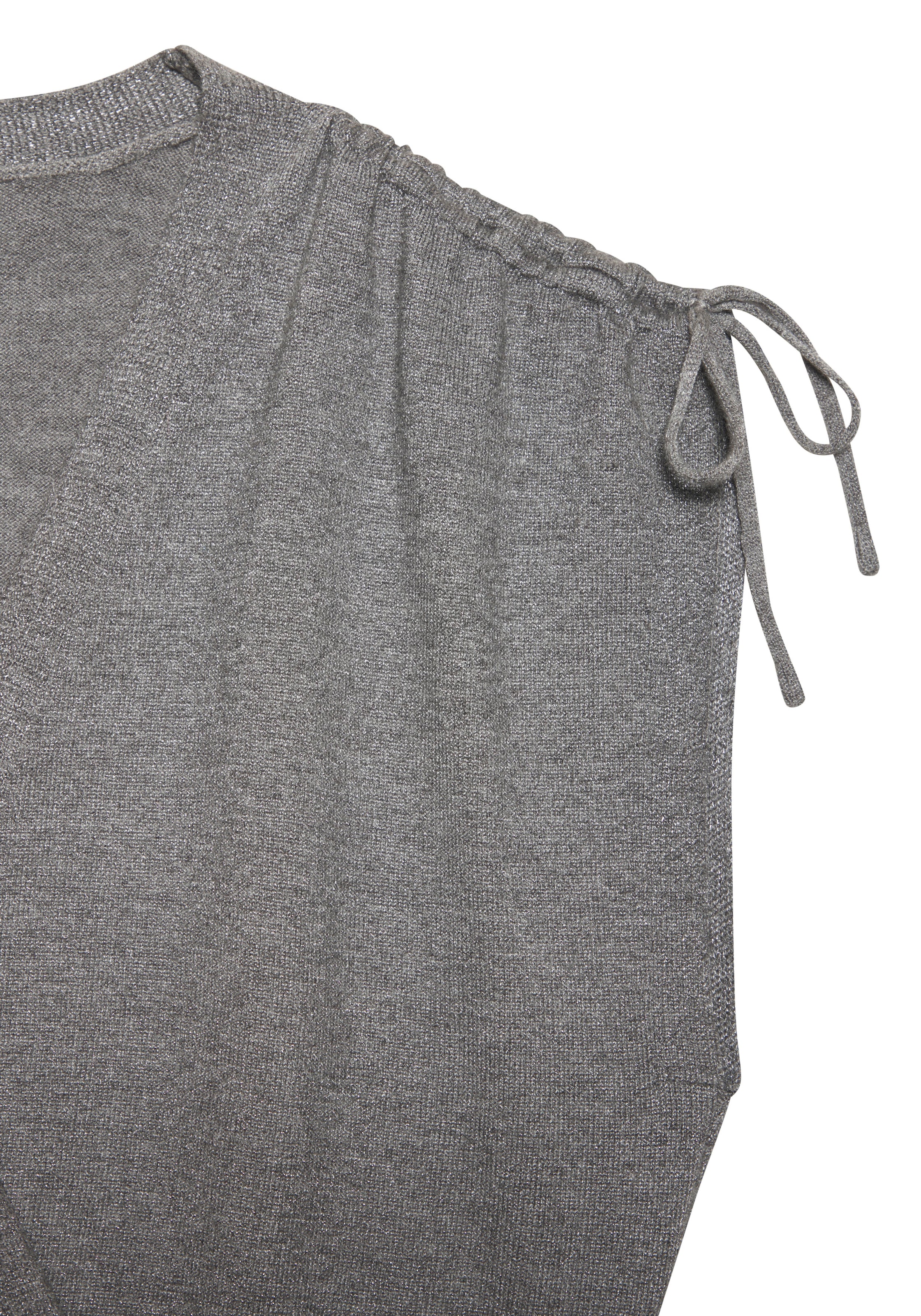 LASCANA Stricktop, mit glänzendem Lurexgarn