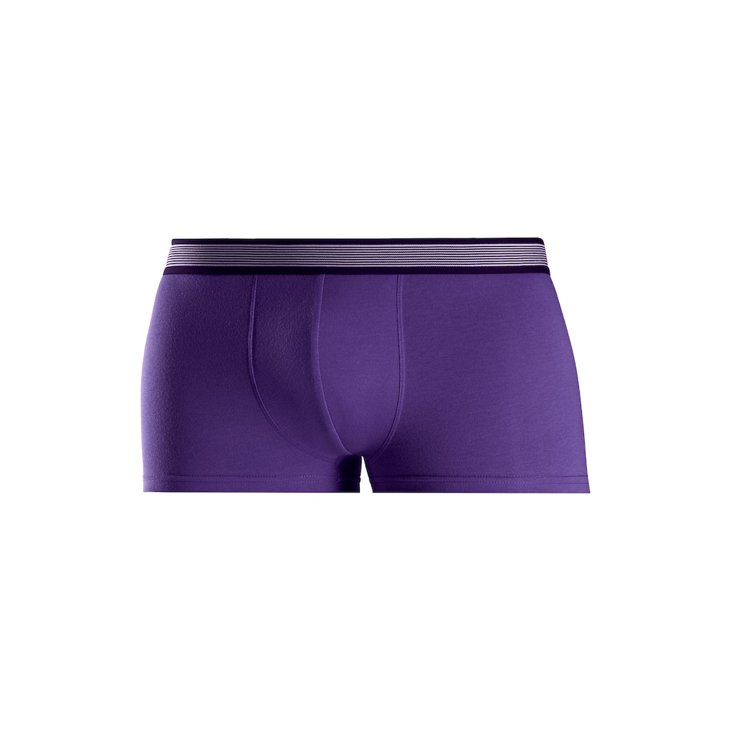 H.I.S Hipster, (Packung, 4 St.), knapp sitzende Boxershorts aus Baumwollmischung