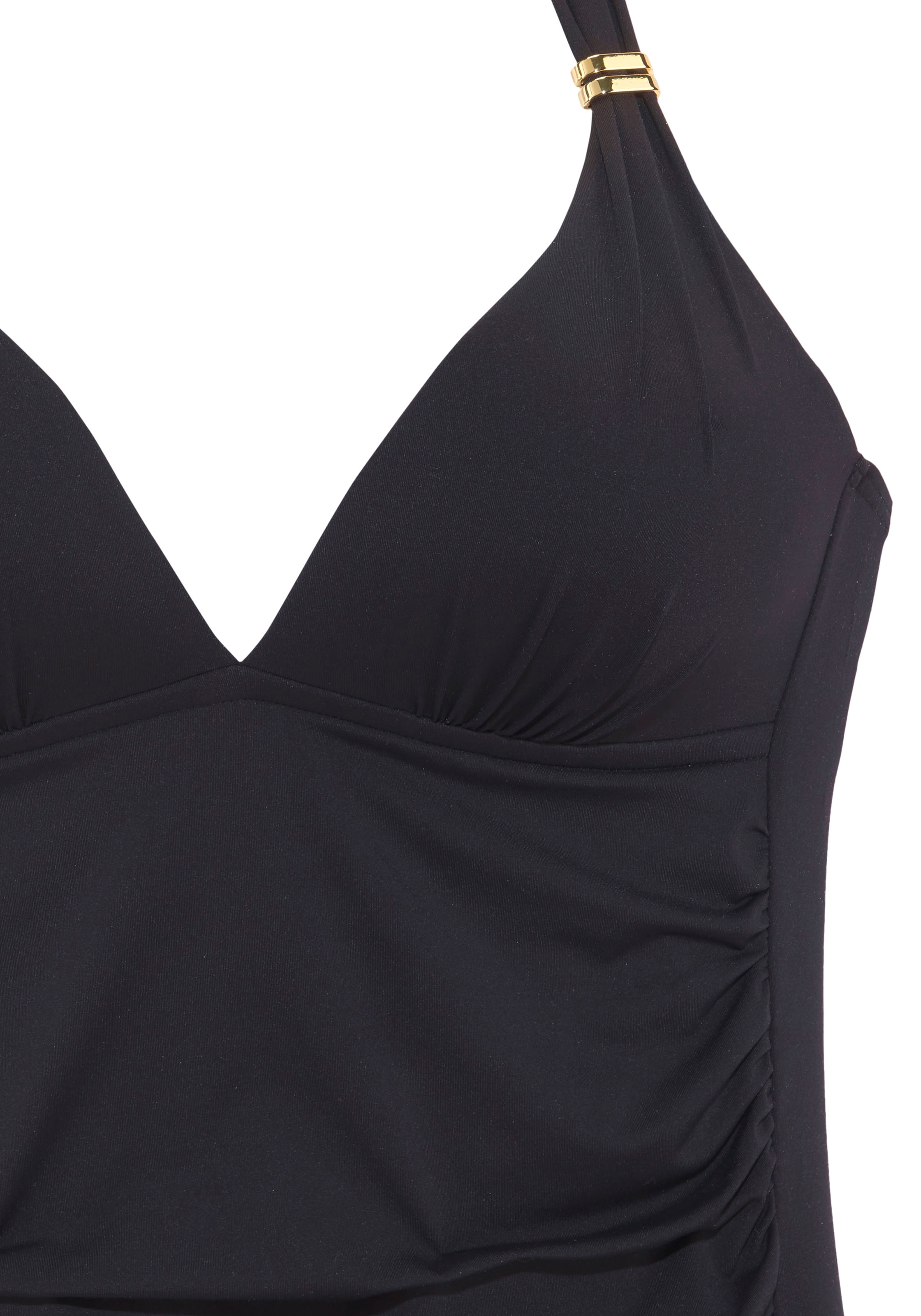 LASCANA Tankini »Toni« mit goldfarbenen Accessoires