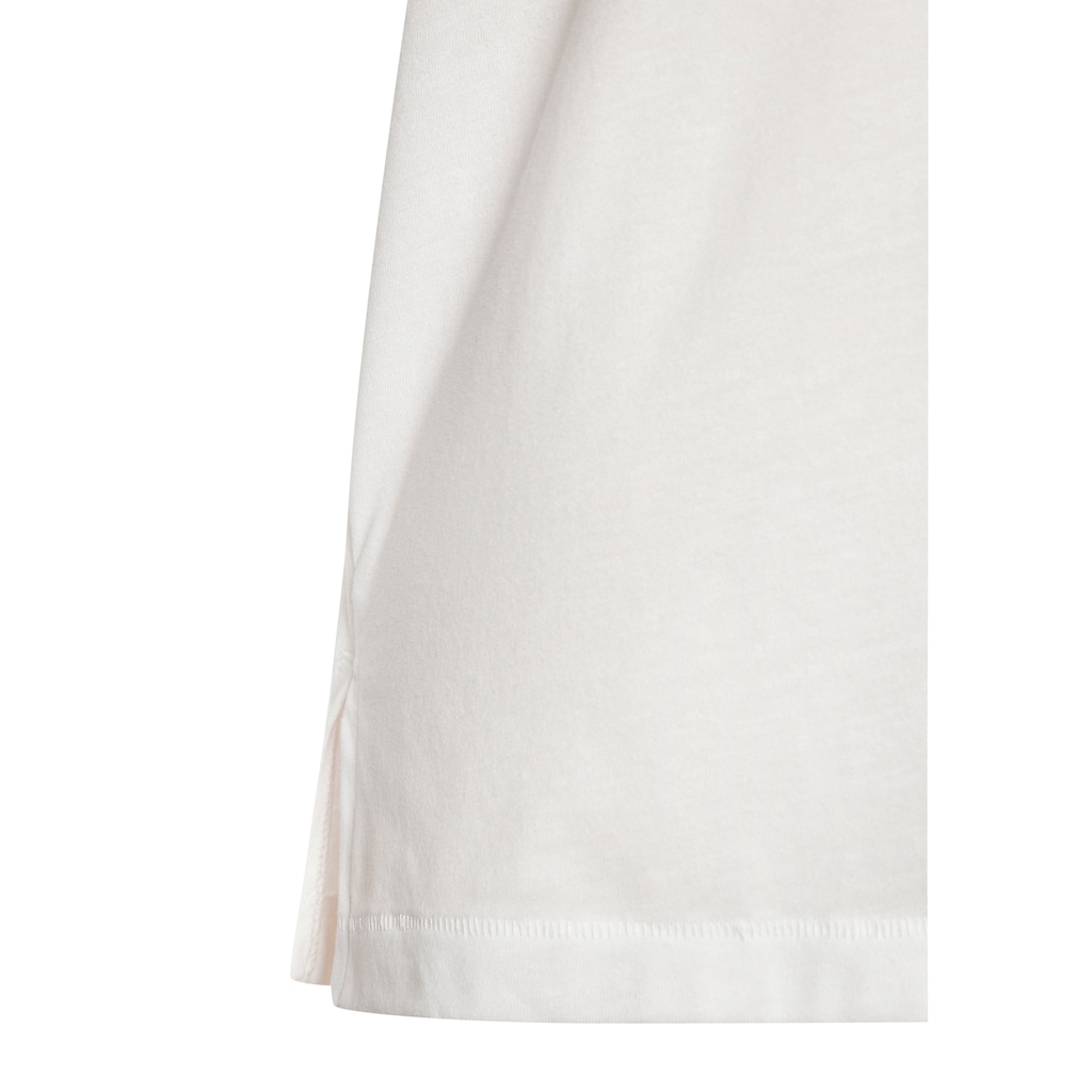 Elbsand V-Shirt, mit Logoprint, Kurzarmshirt, Basic